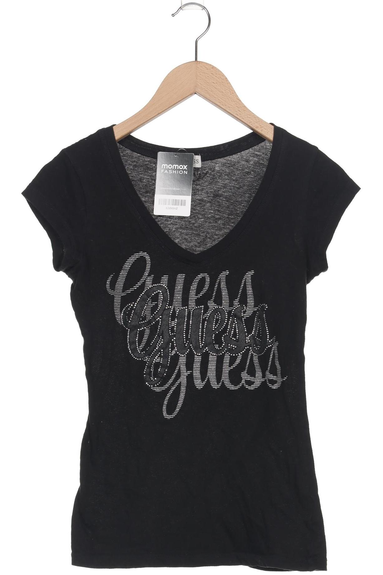 

Guess Damen T-Shirt, schwarz, Gr. 34