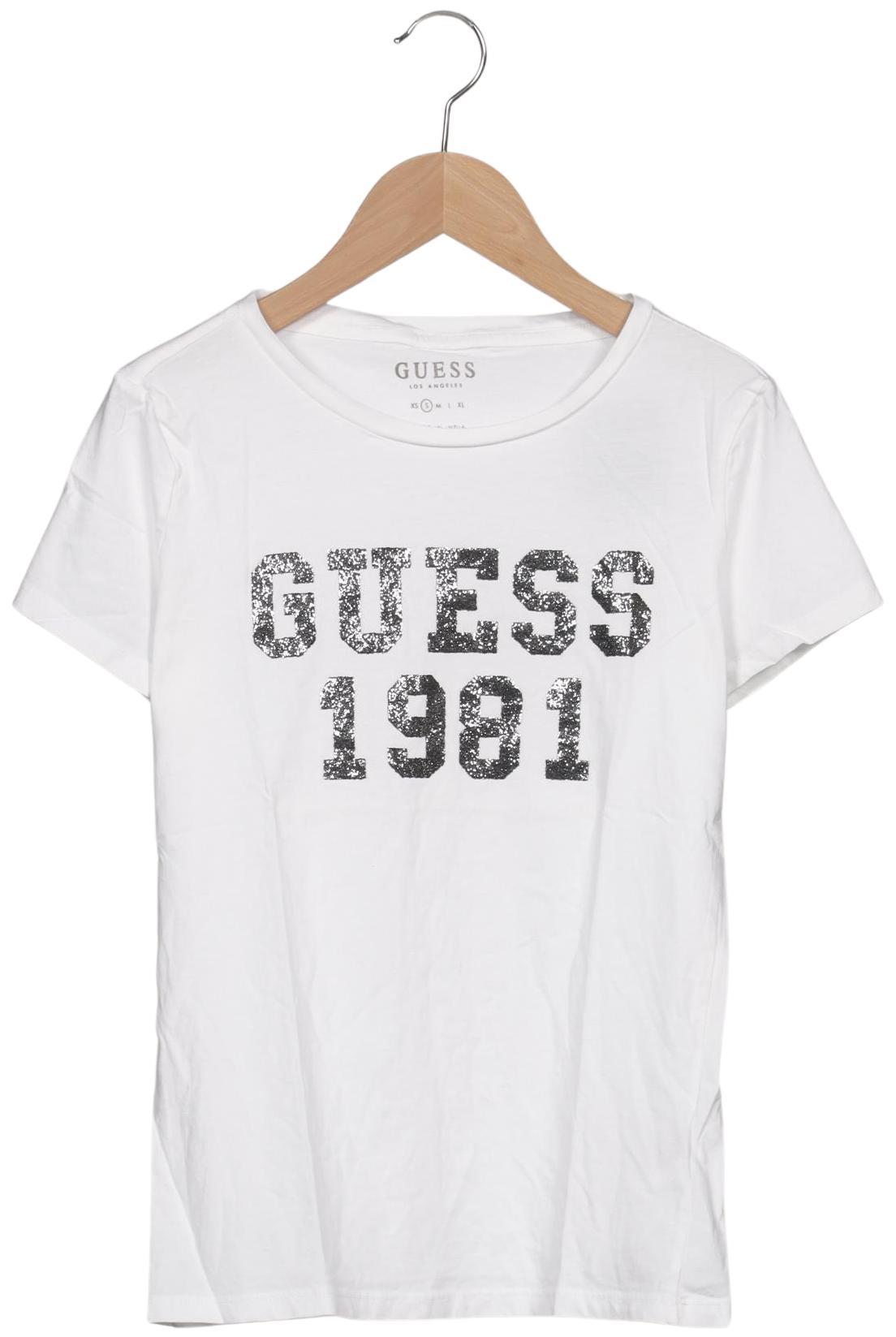 

Guess Damen T-Shirt, weiß, Gr. 40