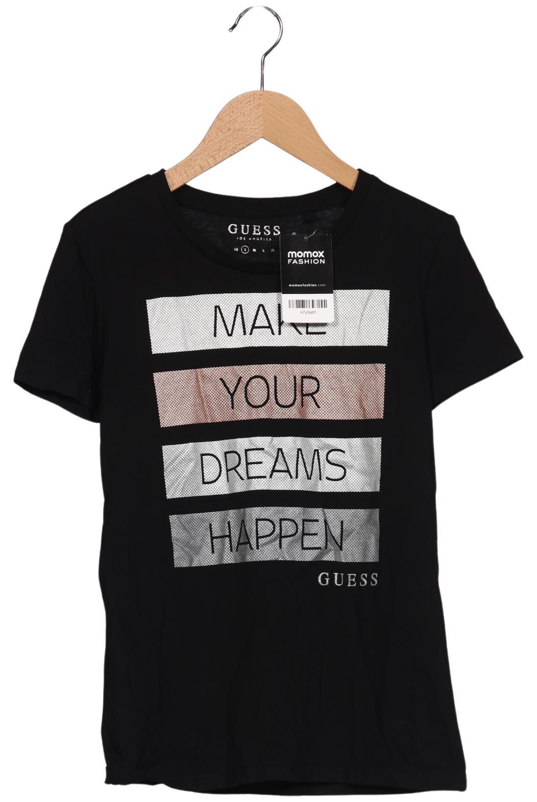 

Guess Damen T-Shirt, schwarz, Gr. 36