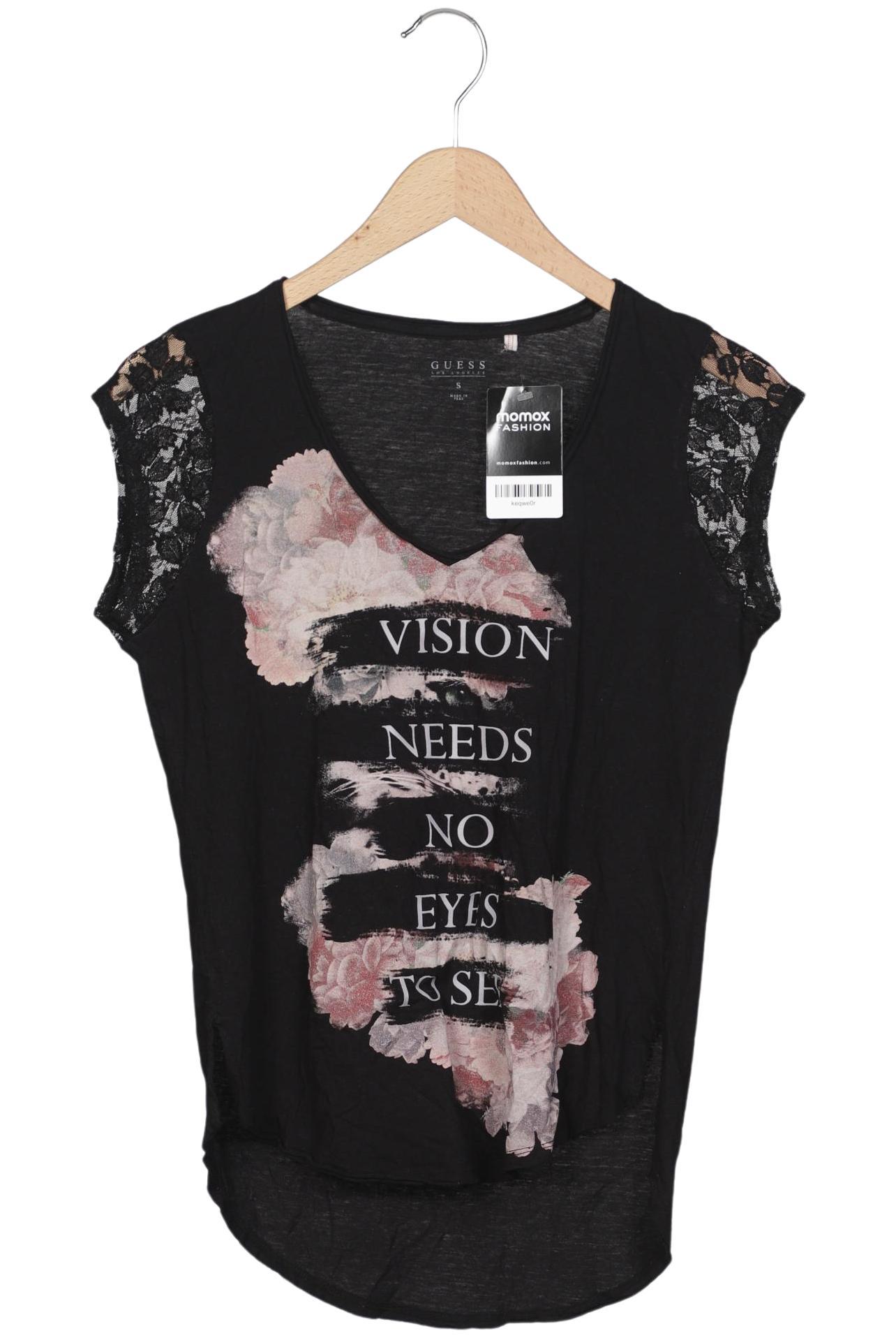 

Guess Damen T-Shirt, schwarz, Gr. 36