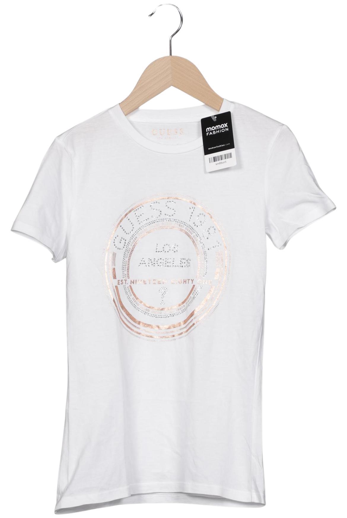 

Guess Damen T-Shirt, weiß, Gr. 34