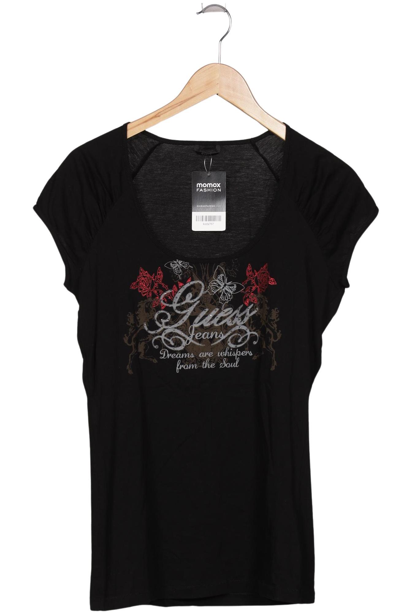 

Guess Damen T-Shirt, schwarz, Gr. 42