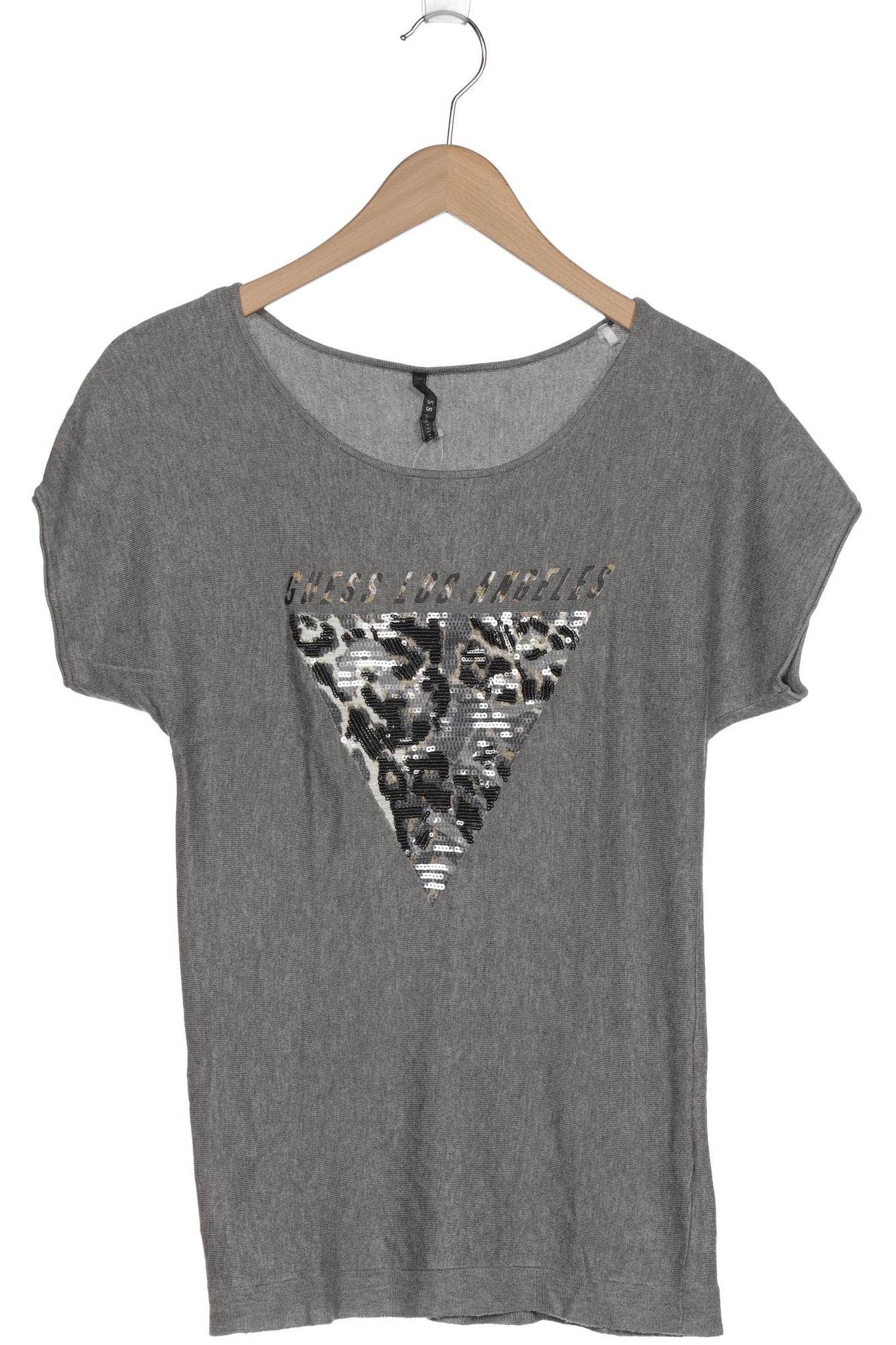 

Guess Damen T-Shirt, grau, Gr. 36