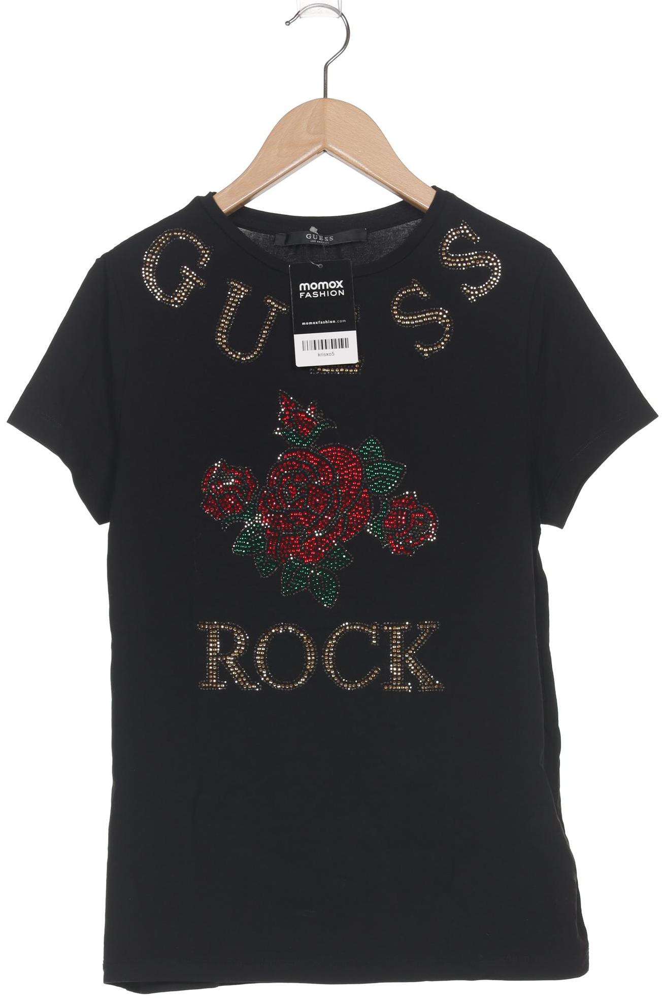

Guess Damen T-Shirt, schwarz, Gr. 36