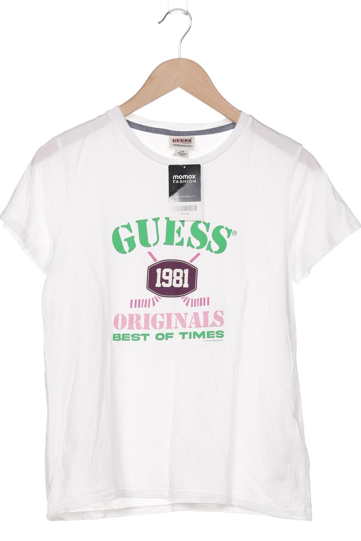 

Guess Damen T-Shirt, weiß, Gr. 36