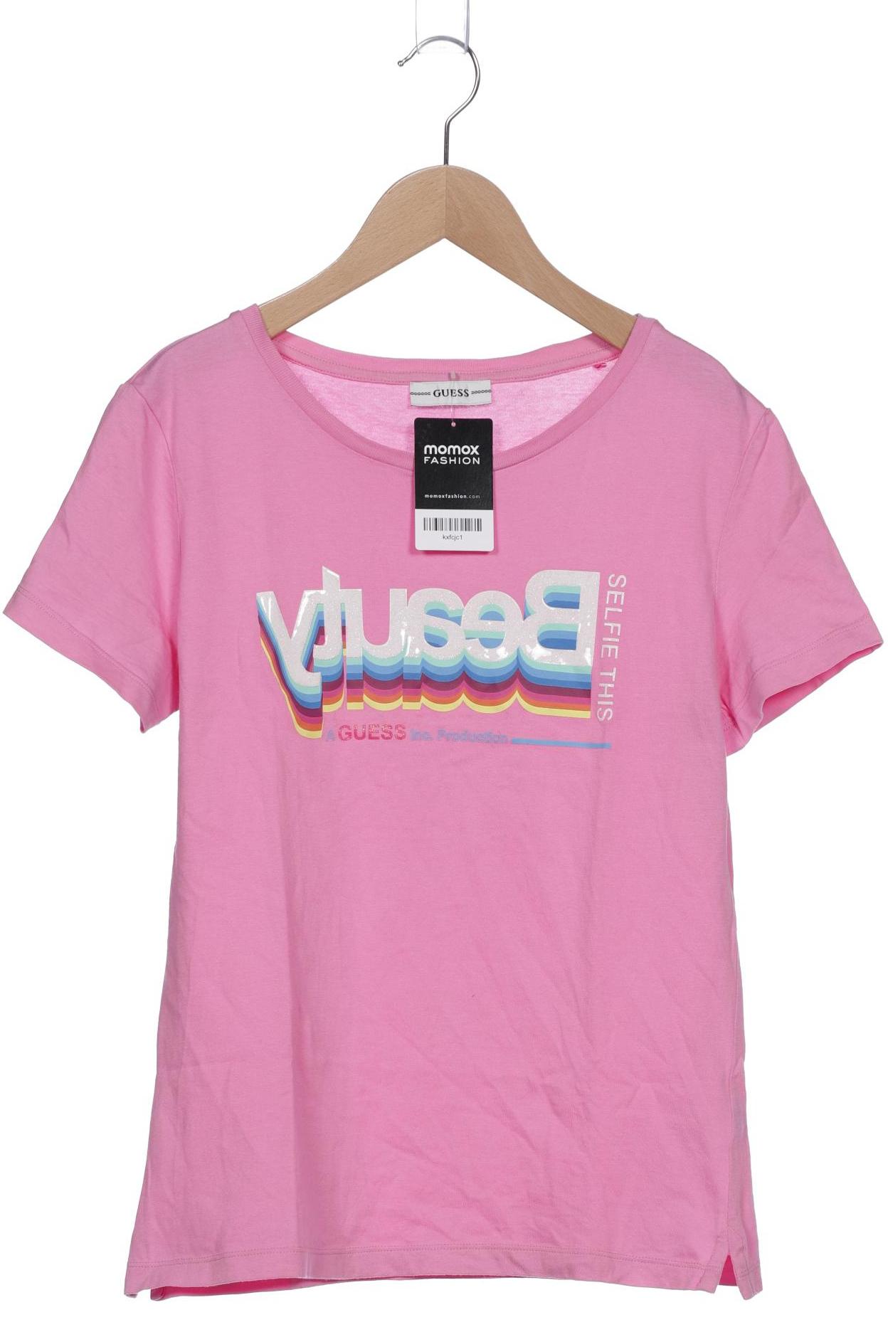 

Guess Damen T-Shirt, pink, Gr. 38