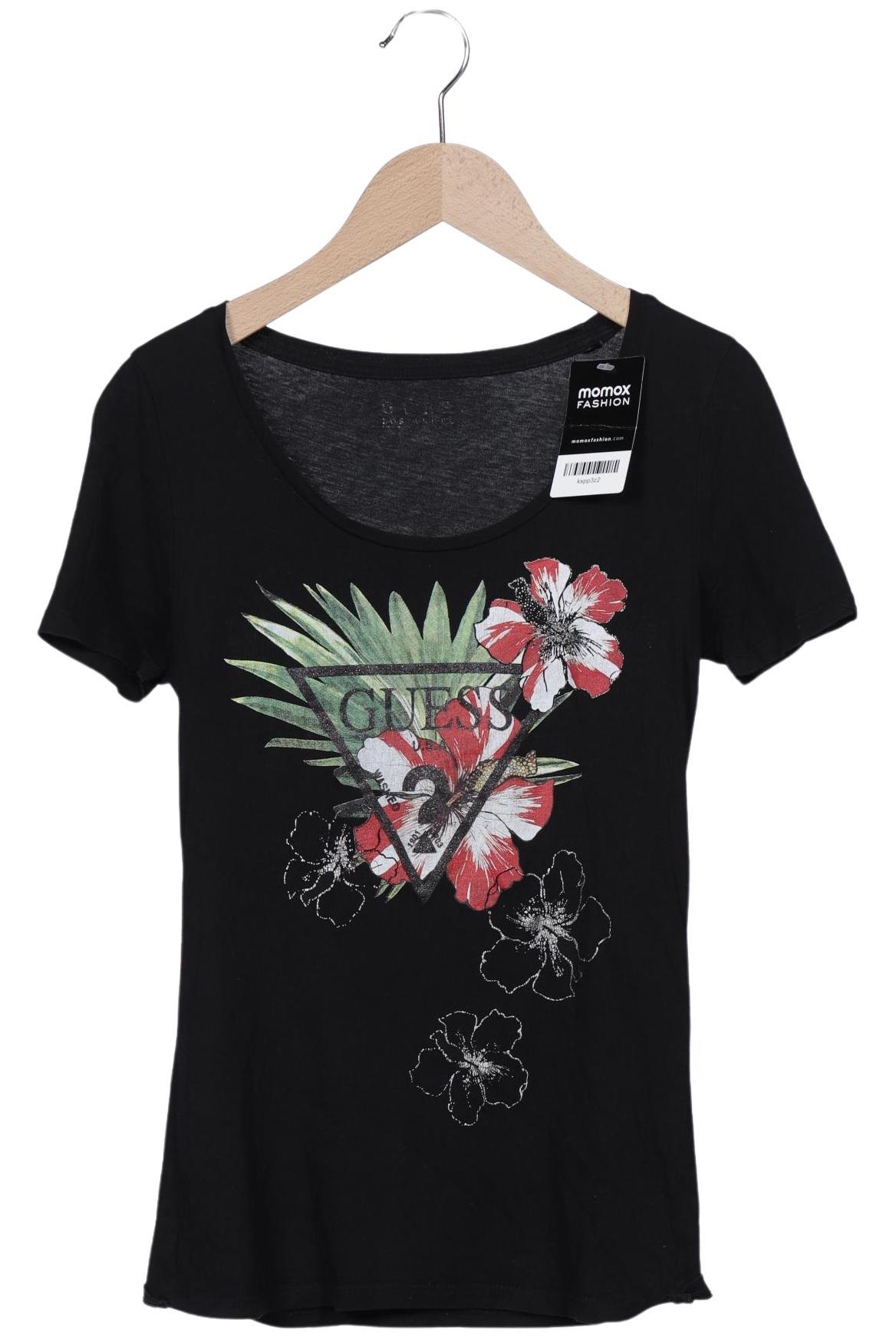 

Guess Damen T-Shirt, schwarz, Gr. 34