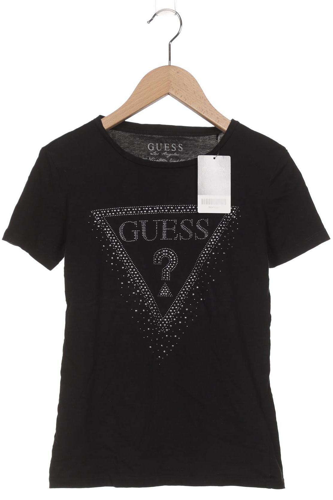 

Guess Damen T-Shirt, schwarz, Gr. 34