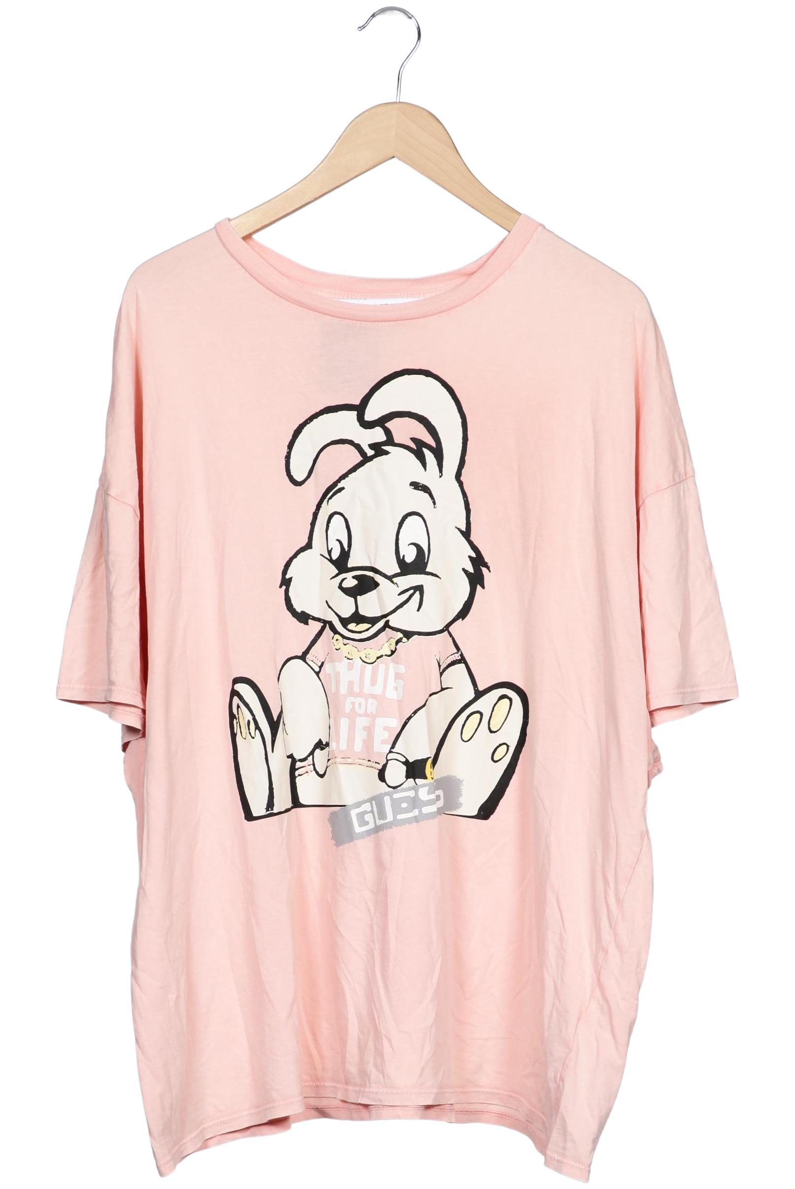 

Guess Damen T-Shirt, pink, Gr. uni