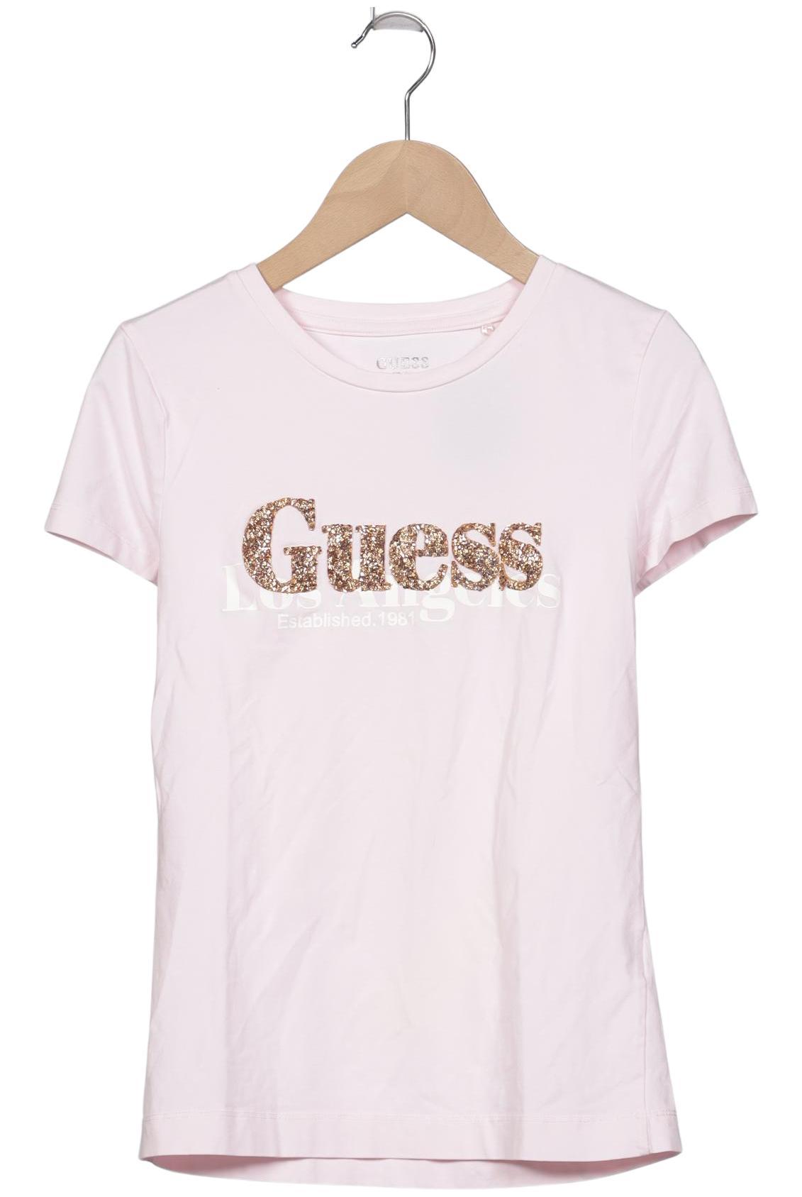 

Guess Damen T-Shirt, pink, Gr. 34