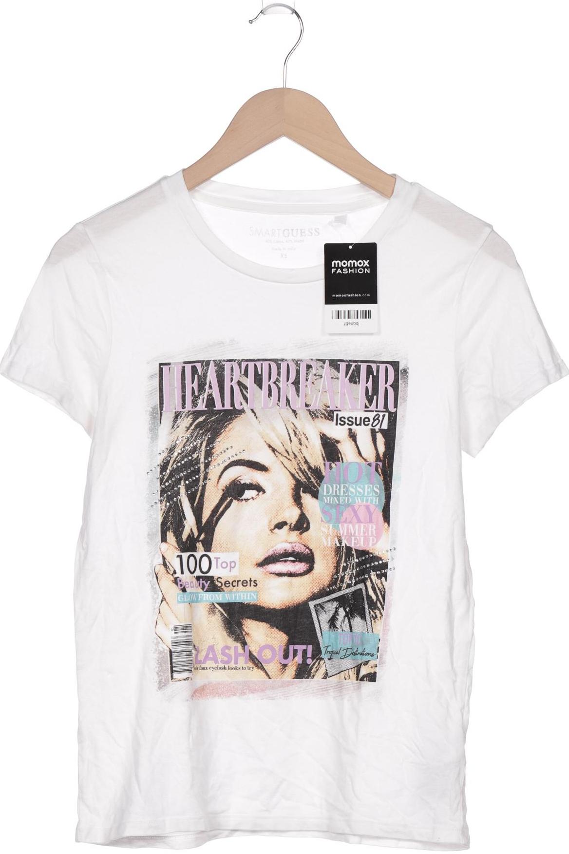 

GUESS Damen T-Shirt, weiß