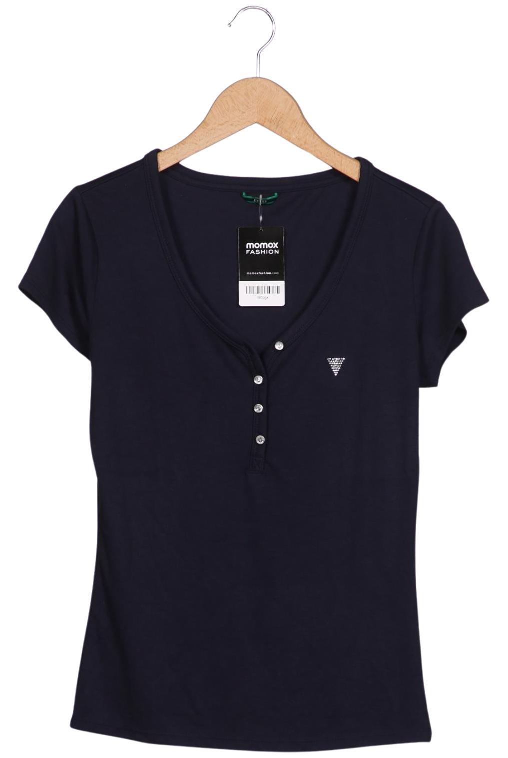 

Guess Damen T-Shirt, marineblau, Gr. 36