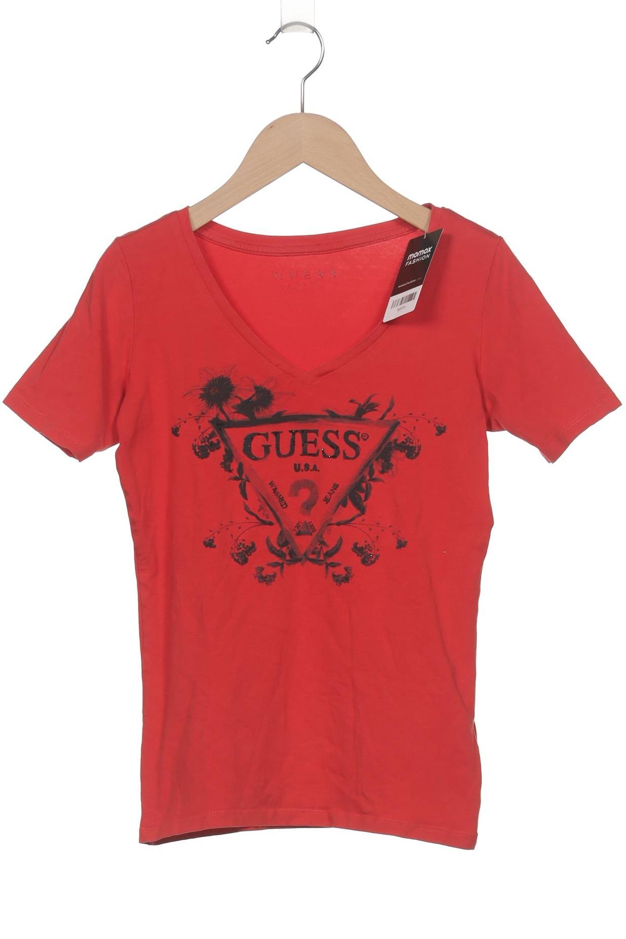

Guess Damen T-Shirt, rot, Gr. 36