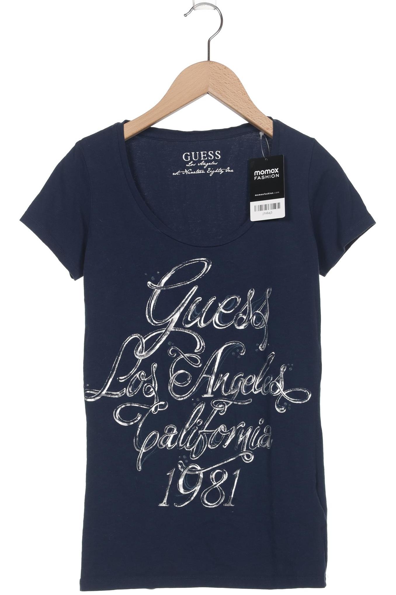 

Guess Damen T-Shirt, marineblau, Gr. 36