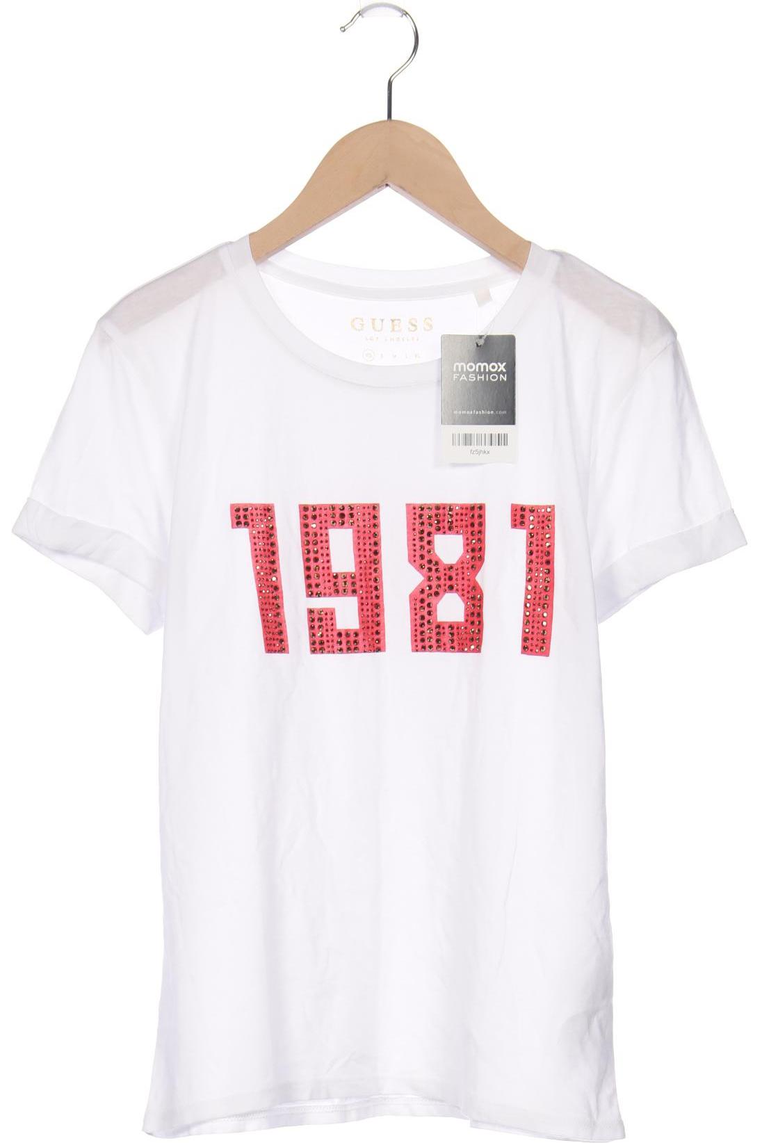 

Guess Damen T-Shirt, weiß, Gr. 32