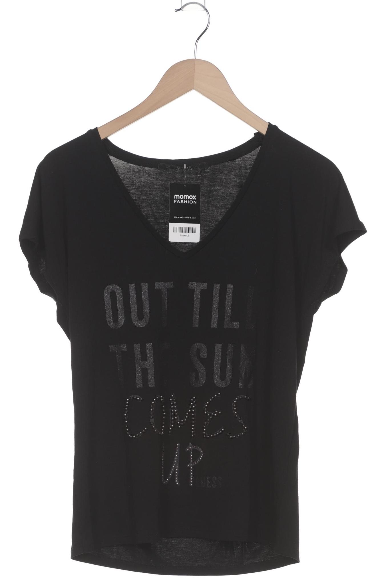 

Guess Damen T-Shirt, schwarz, Gr. 38