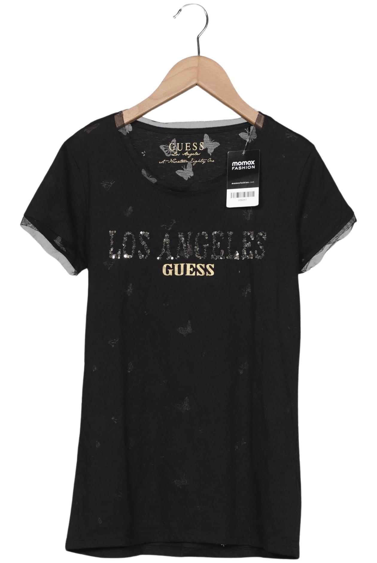 

Guess Damen T-Shirt, schwarz, Gr. 38