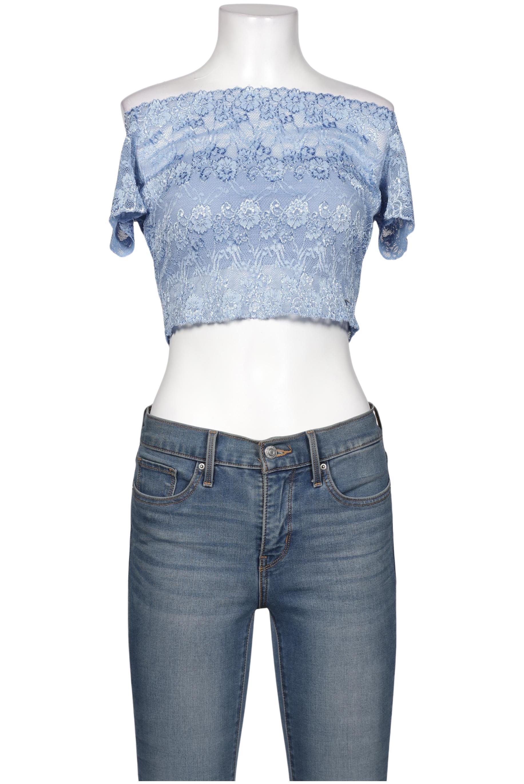 

Guess Damen T-Shirt, hellblau, Gr. 34