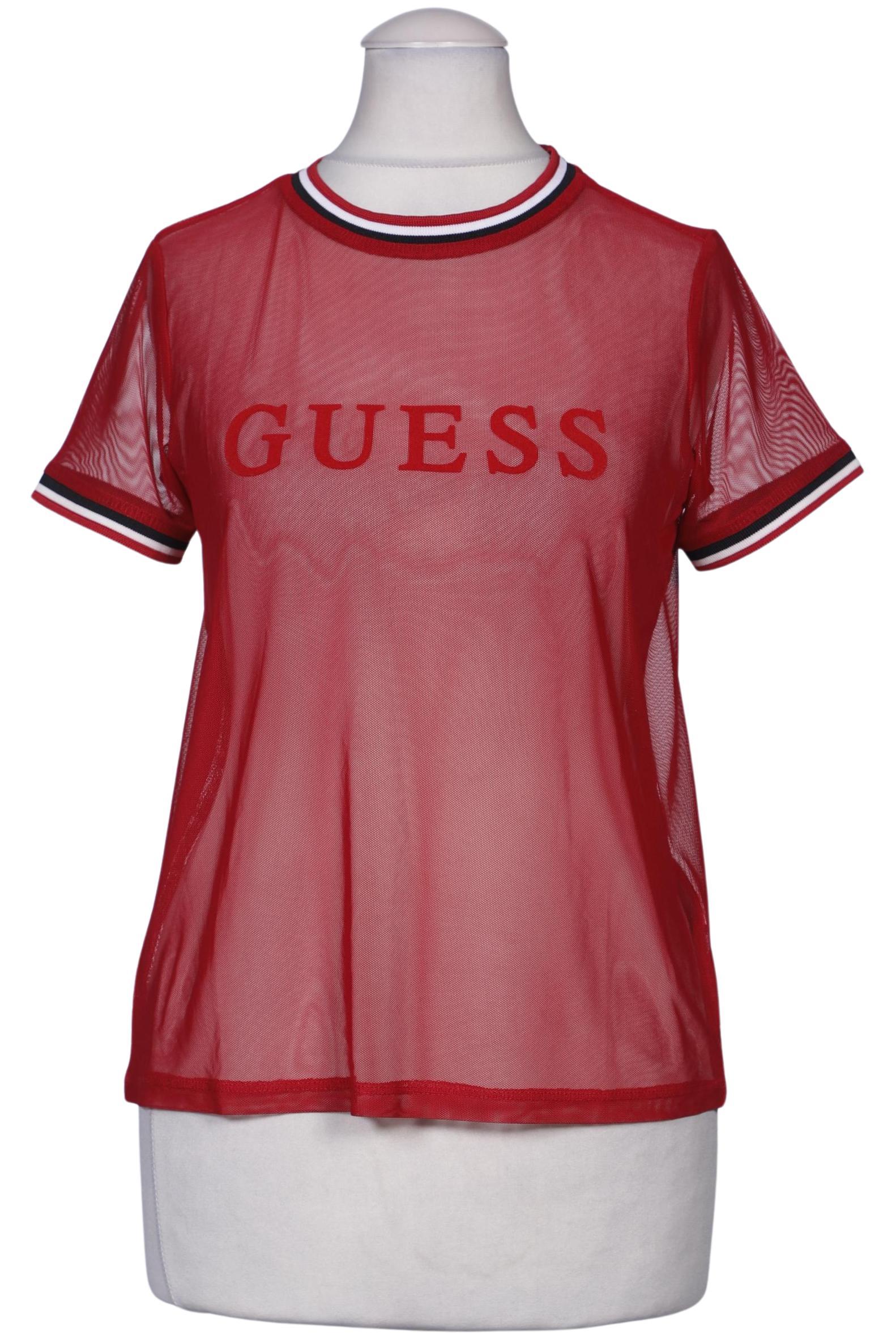 

Guess Damen T-Shirt, rot, Gr. 34