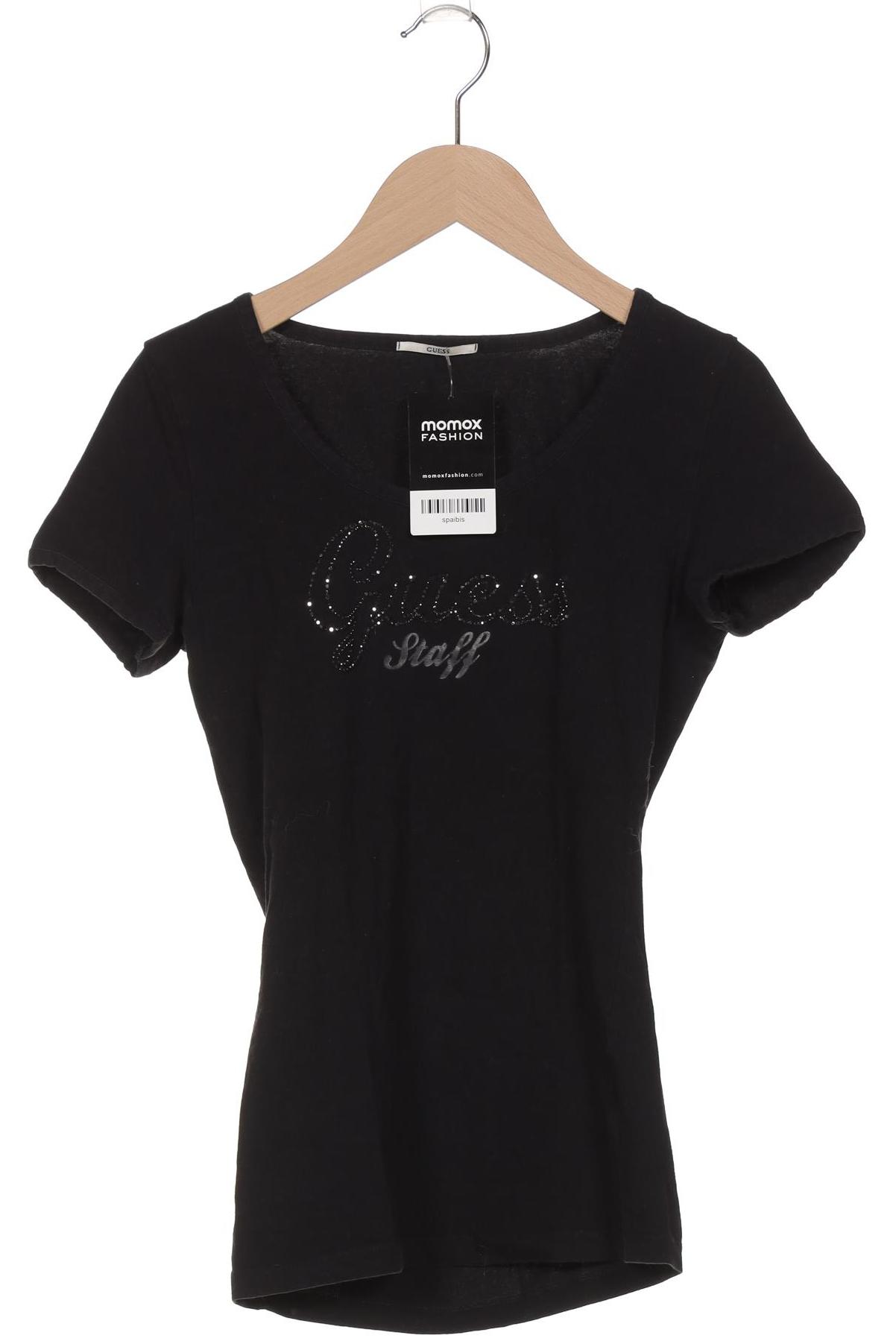 

Guess Damen T-Shirt, schwarz, Gr. 32