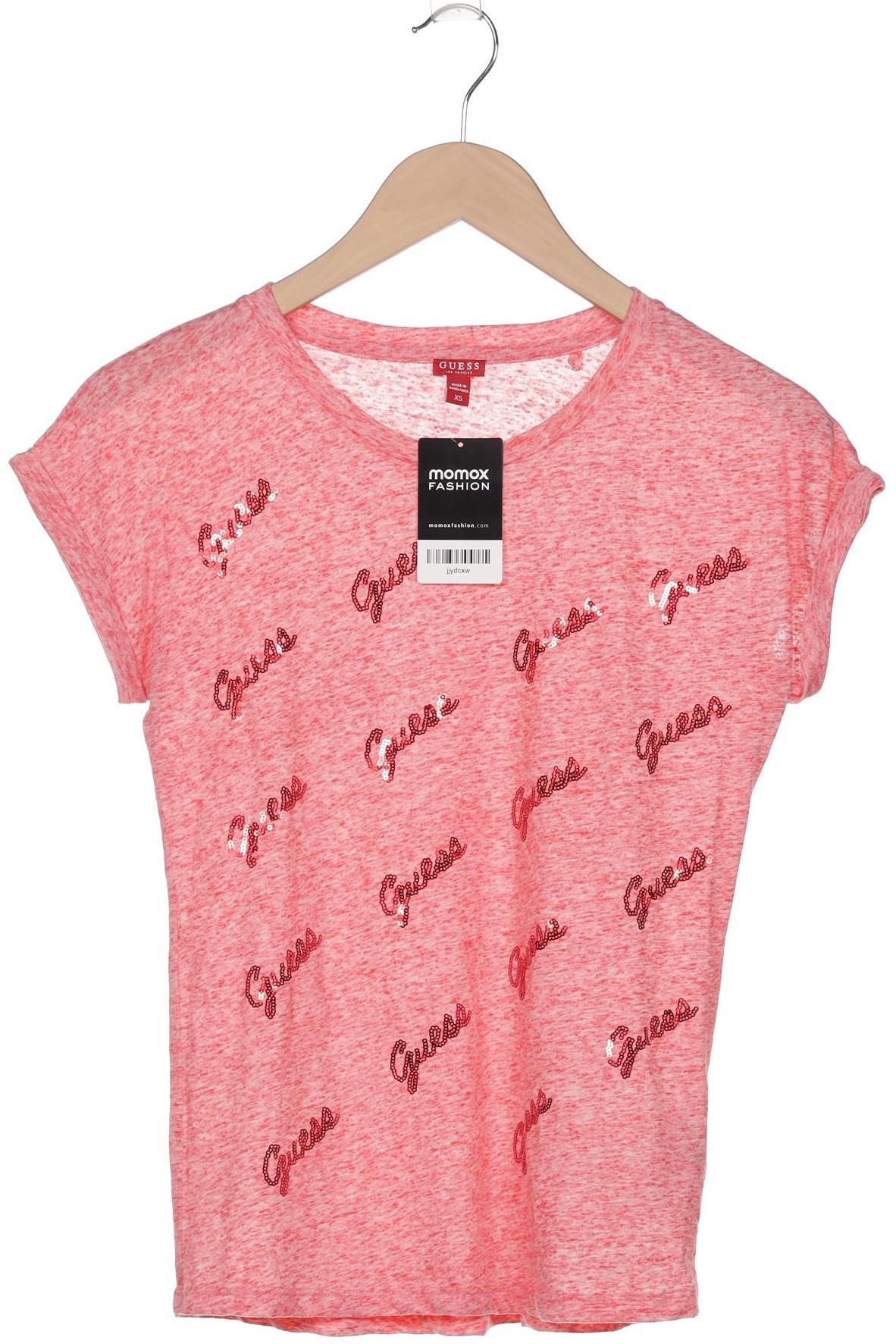 

Guess Damen T-Shirt, pink, Gr. 32