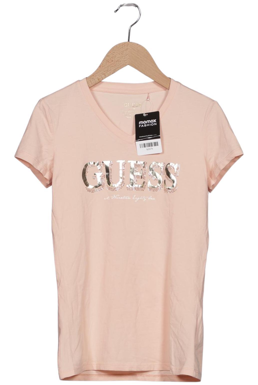 

Guess Damen T-Shirt, pink, Gr. 36
