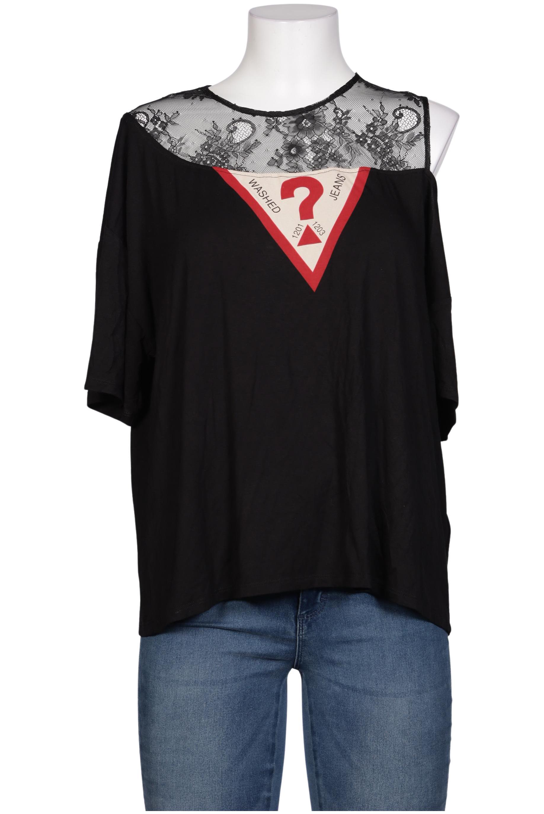 

Guess Damen T-Shirt, schwarz, Gr. 42