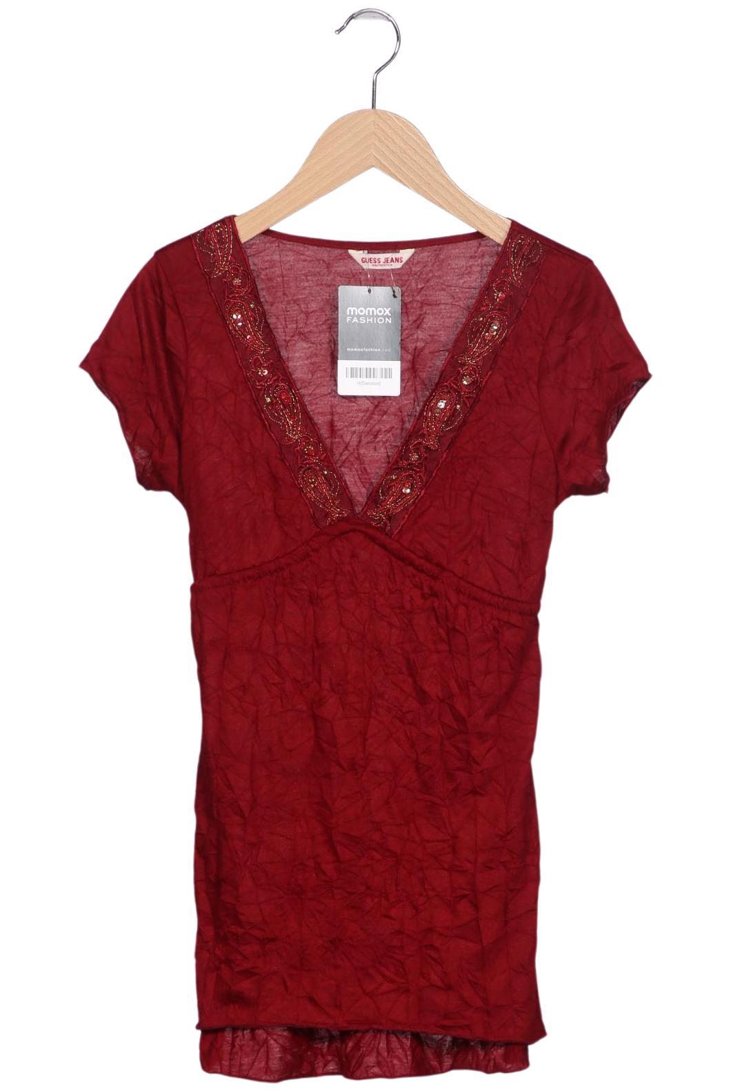 

Guess Damen T-Shirt, rot, Gr. 30