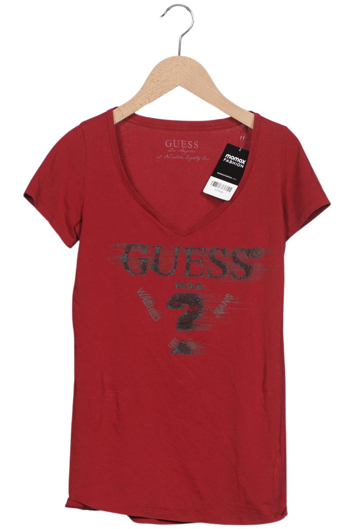 

Guess Damen T-Shirt, rot, Gr. 36