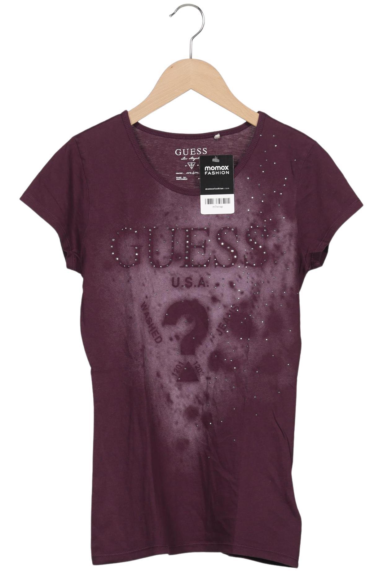 

Guess Damen T-Shirt, bordeaux, Gr. 38