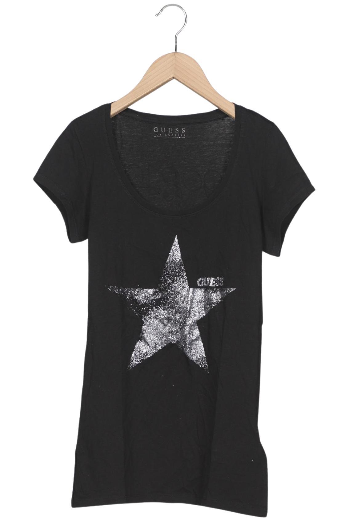 

Guess Damen T-Shirt, schwarz, Gr. 36