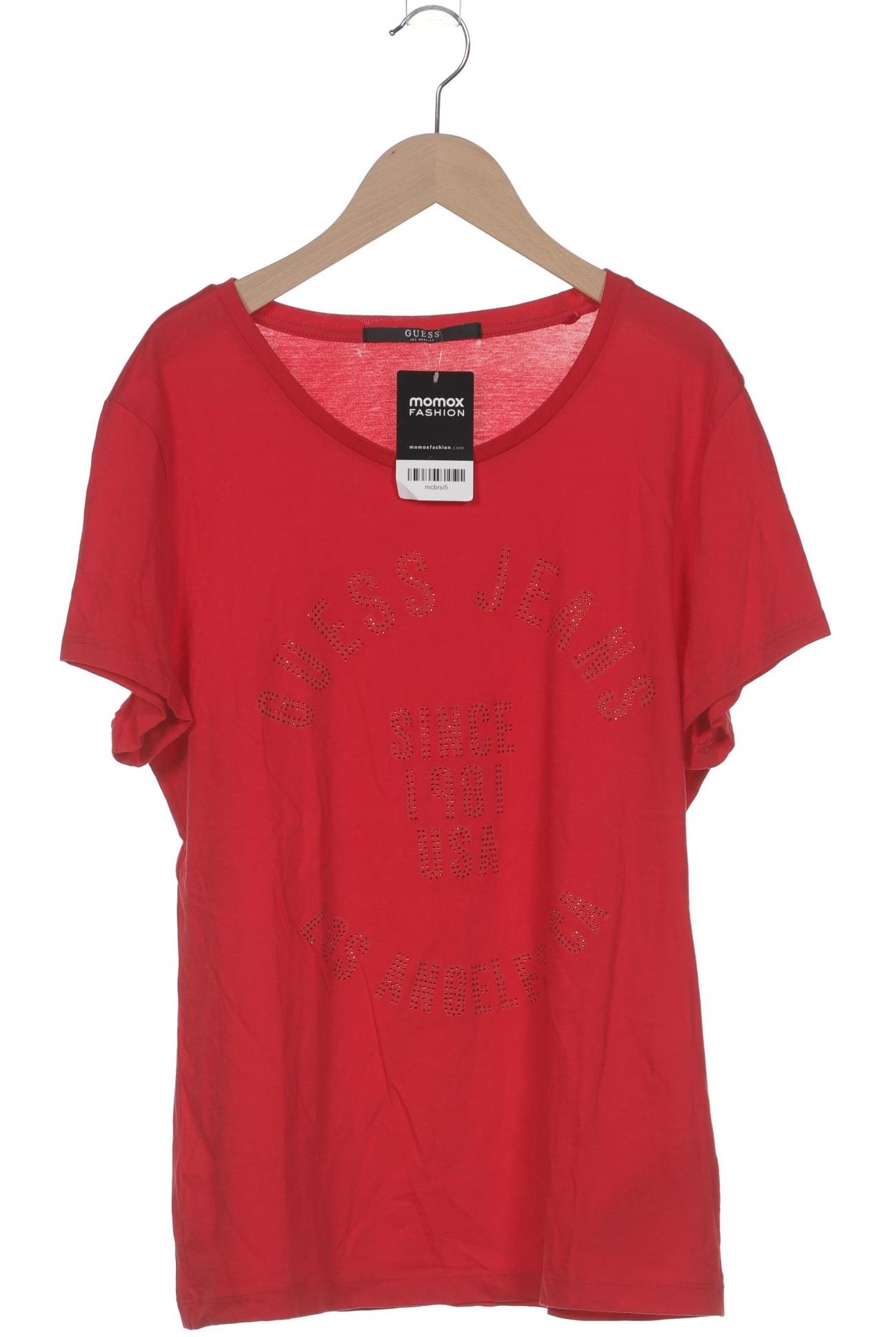 

Guess Damen T-Shirt, rot, Gr. 44