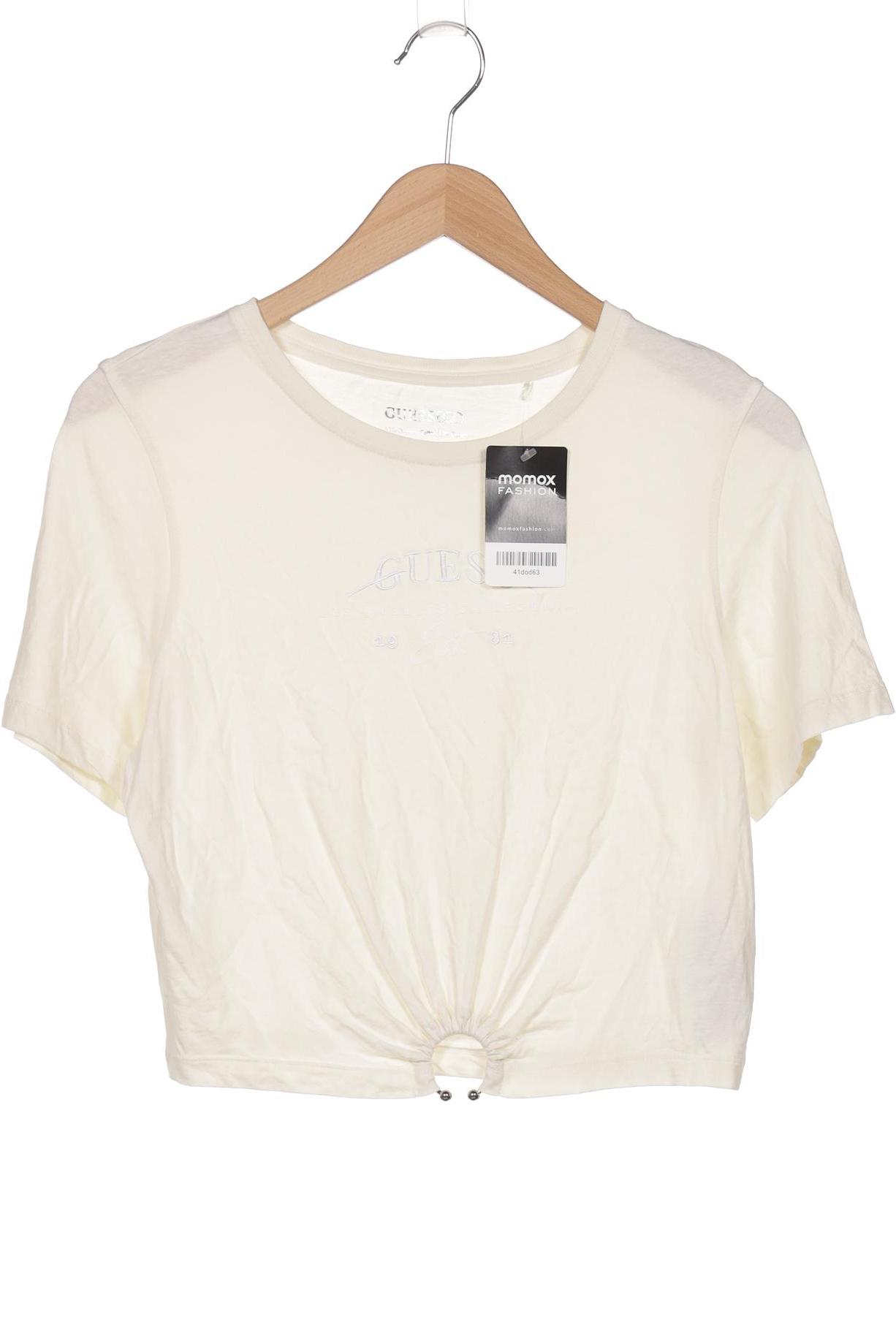 

Guess Damen T-Shirt, cremeweiß, Gr. 38