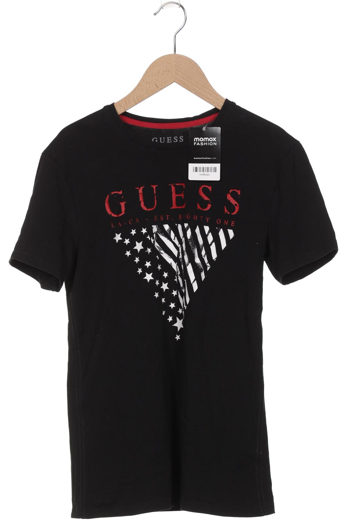 

Guess Damen T-Shirt, schwarz, Gr. 36