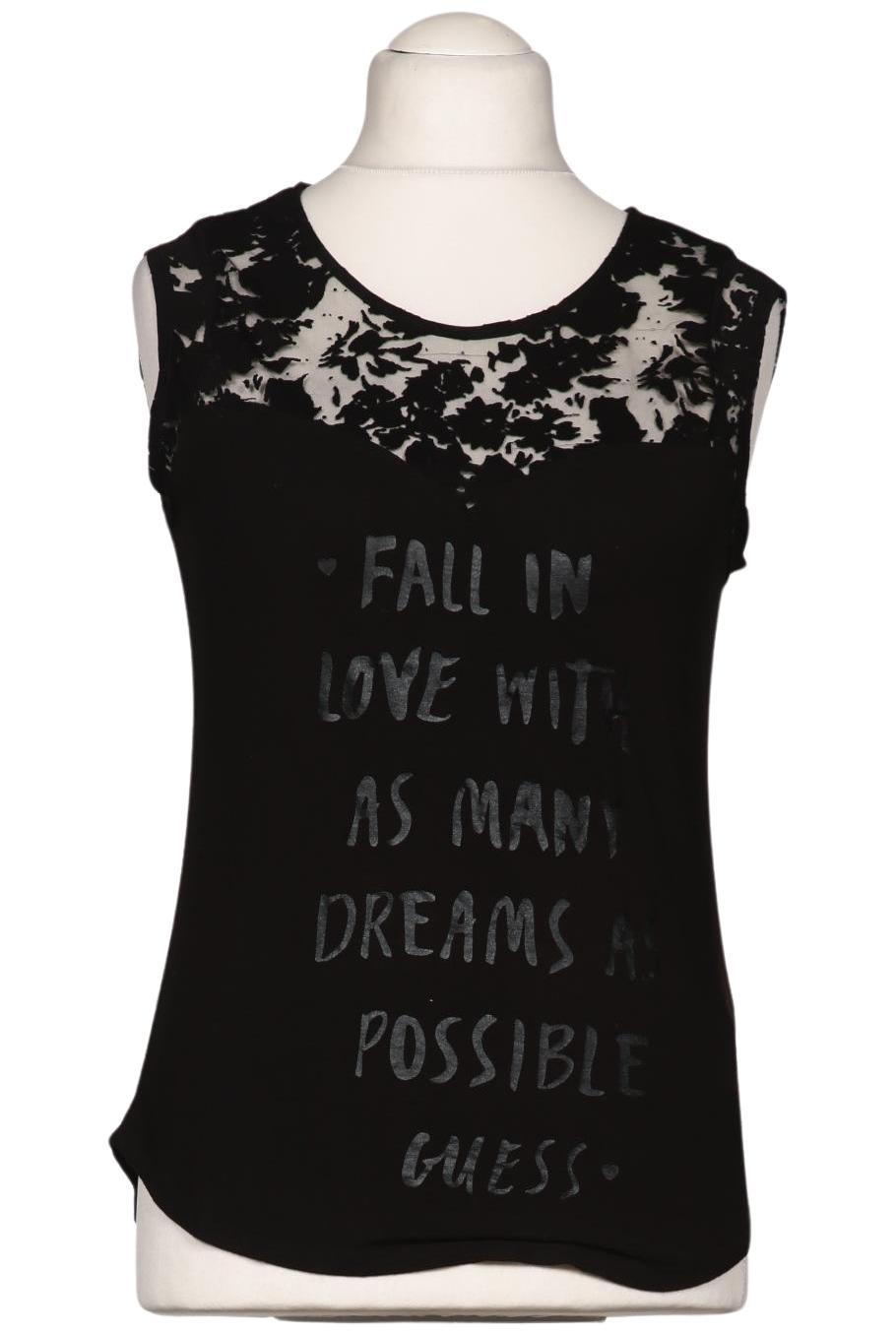 

Guess Damen T-Shirt, schwarz, Gr. 38