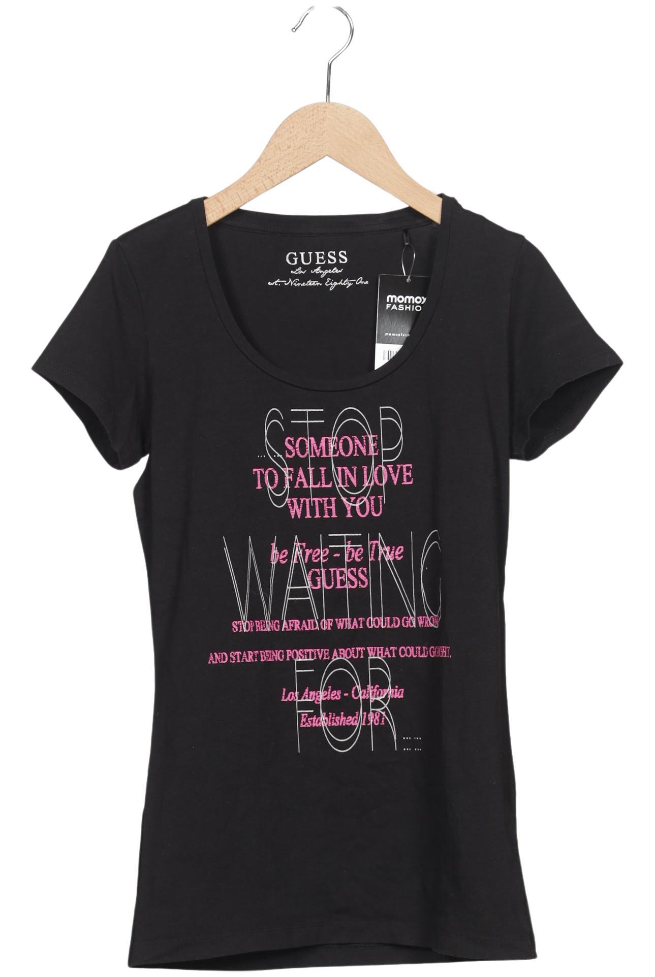 

Guess Damen T-Shirt, schwarz, Gr. 38