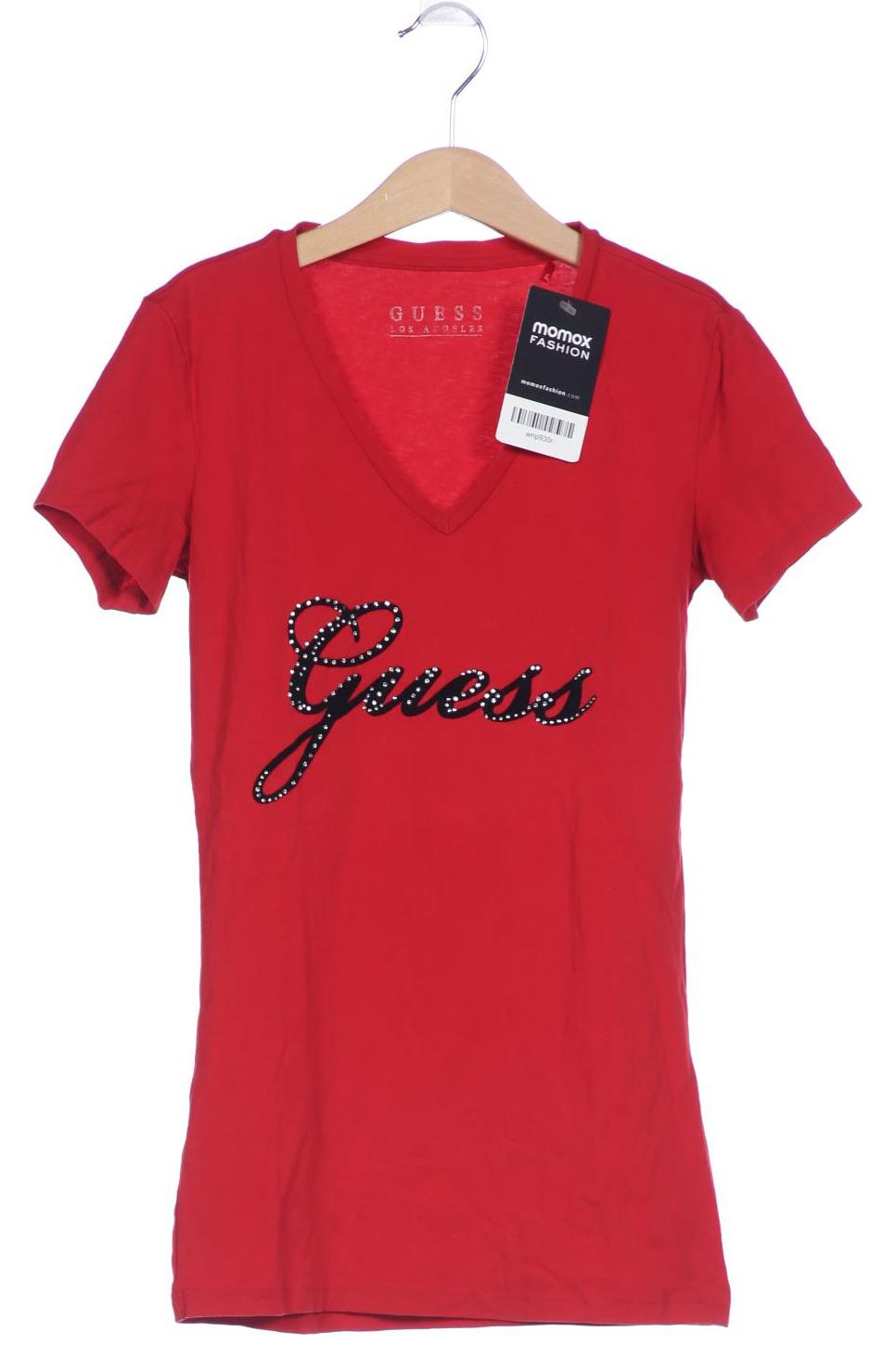 

Guess Damen T-Shirt, rot, Gr. 34