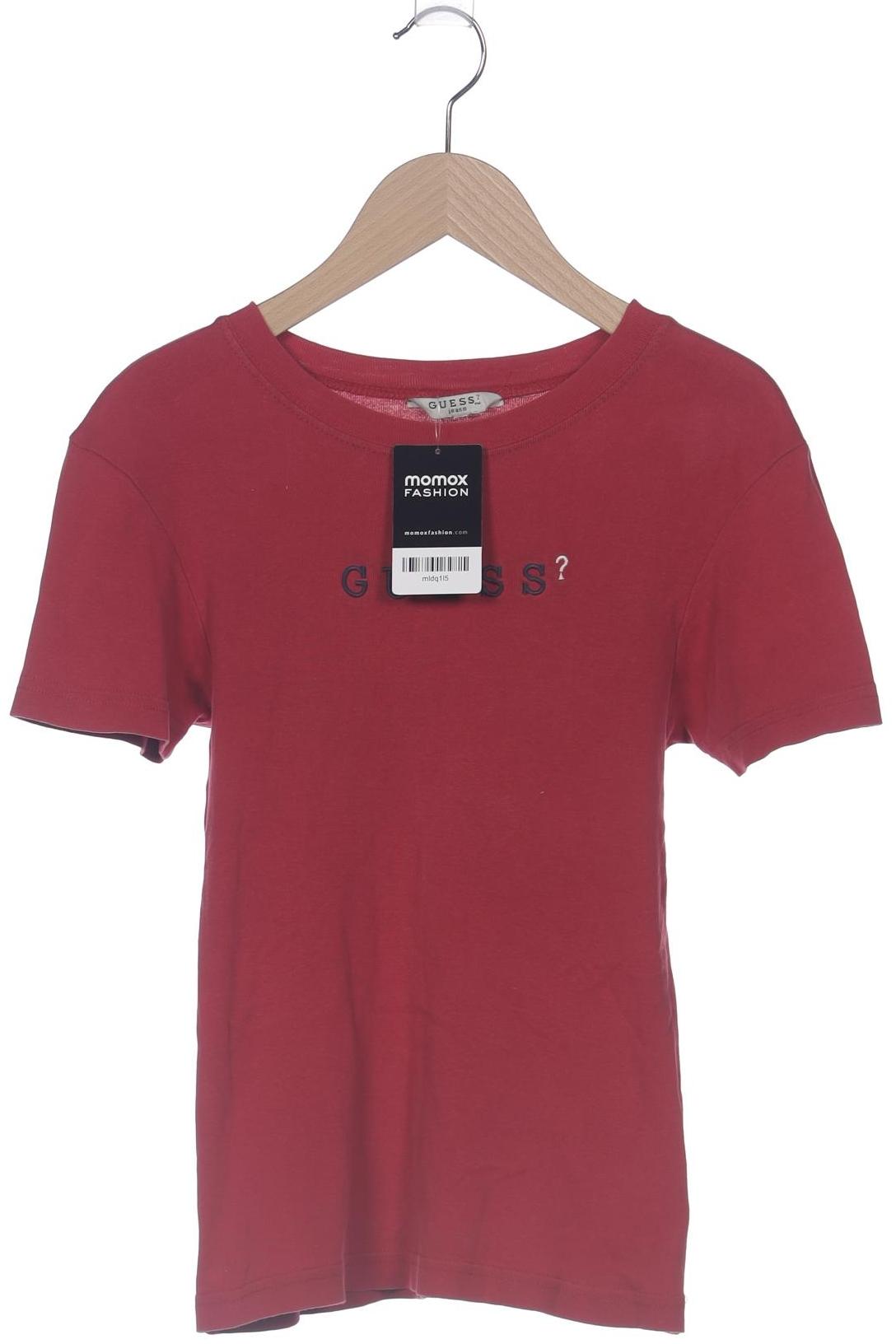 

Guess Damen T-Shirt, bordeaux, Gr. 34