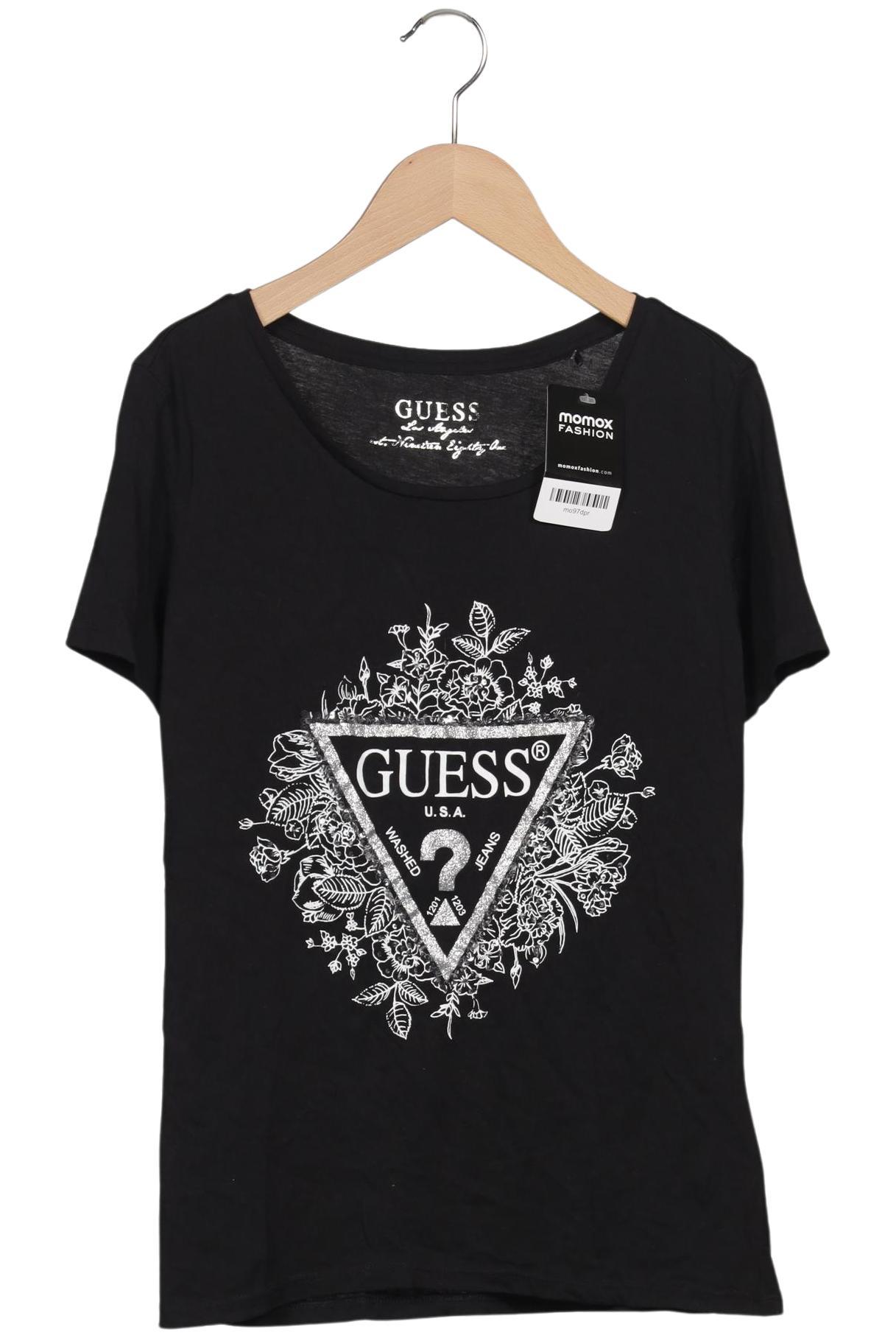 

Guess Damen T-Shirt, schwarz, Gr. 36