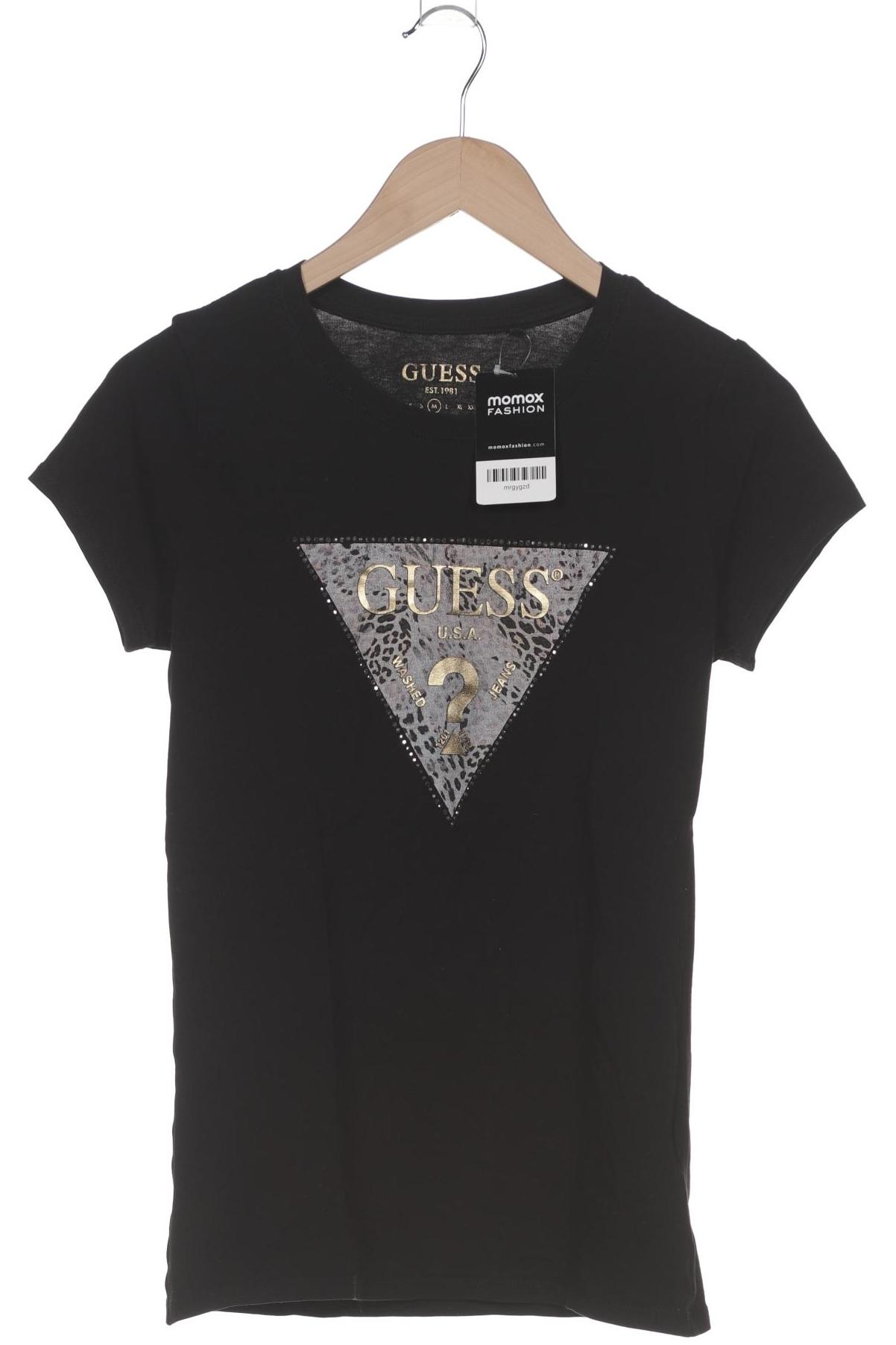 

Guess Damen T-Shirt, schwarz, Gr. 38