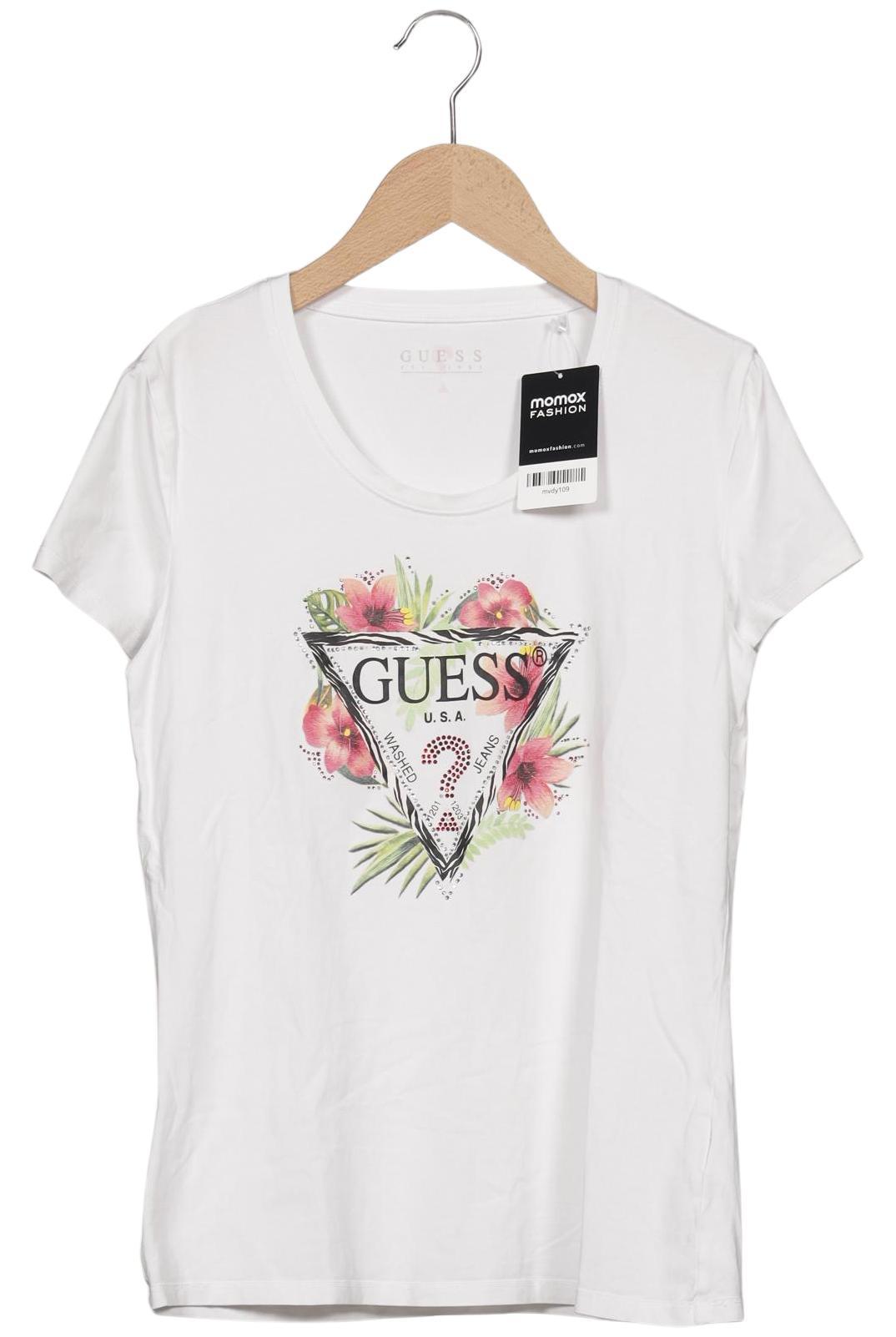 

Guess Damen T-Shirt, weiß, Gr. 44