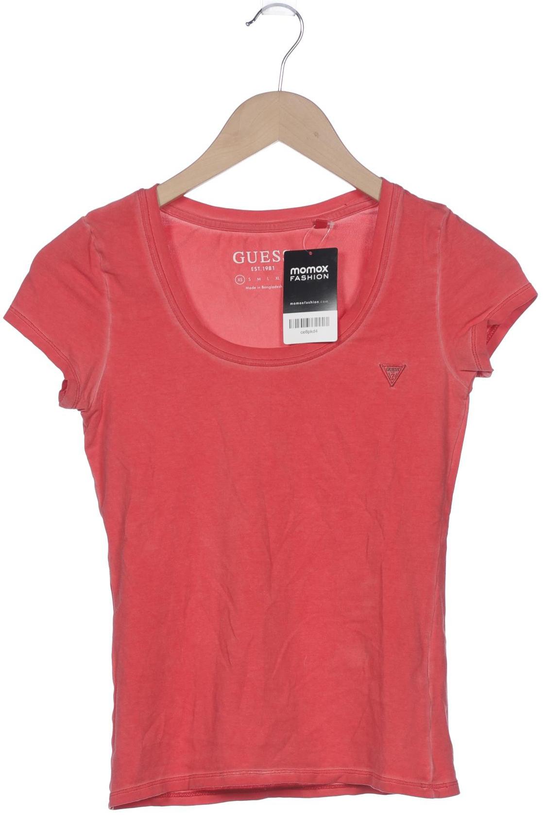 

Guess Damen T-Shirt, rot, Gr. 34
