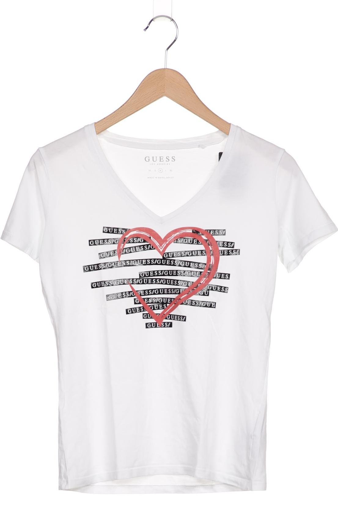 

GUESS Damen T-Shirt, weiß