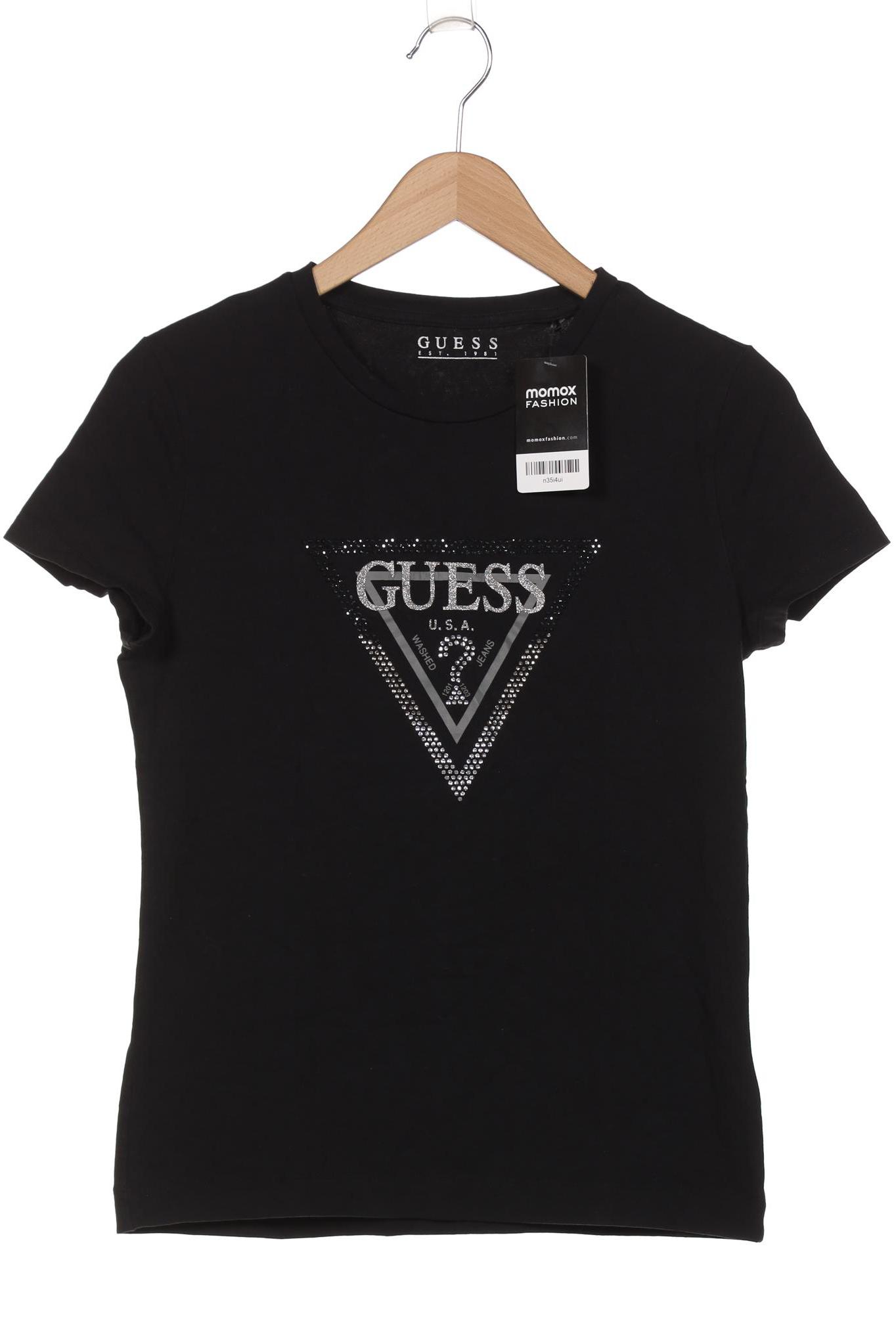 

Guess Damen T-Shirt, schwarz, Gr. 44