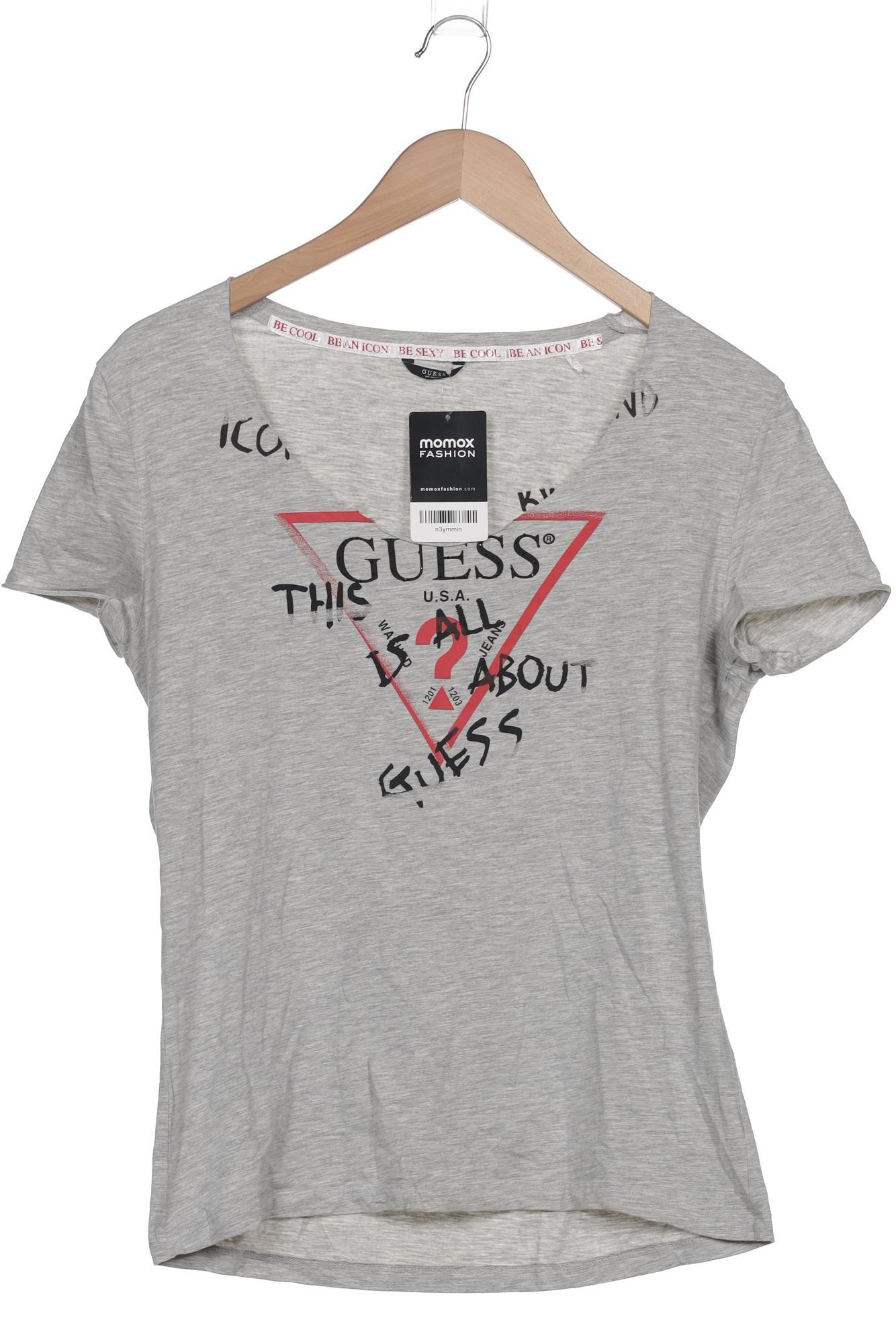 

Guess Damen T-Shirt, grau, Gr. 36