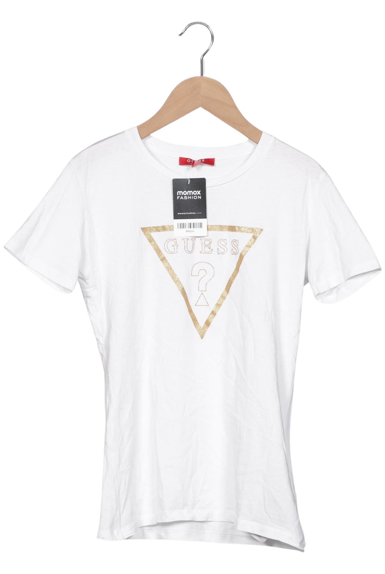 

Guess Damen T-Shirt, weiß, Gr. 40