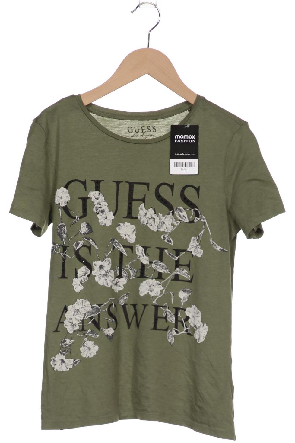 

Guess Damen T-Shirt, grün, Gr. 36