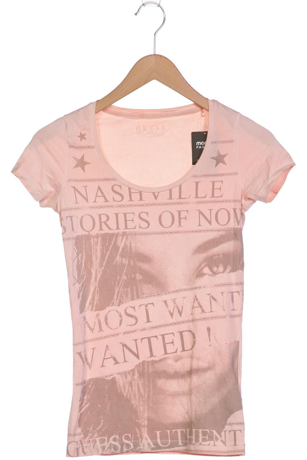 

GUESS Damen T-Shirt, pink