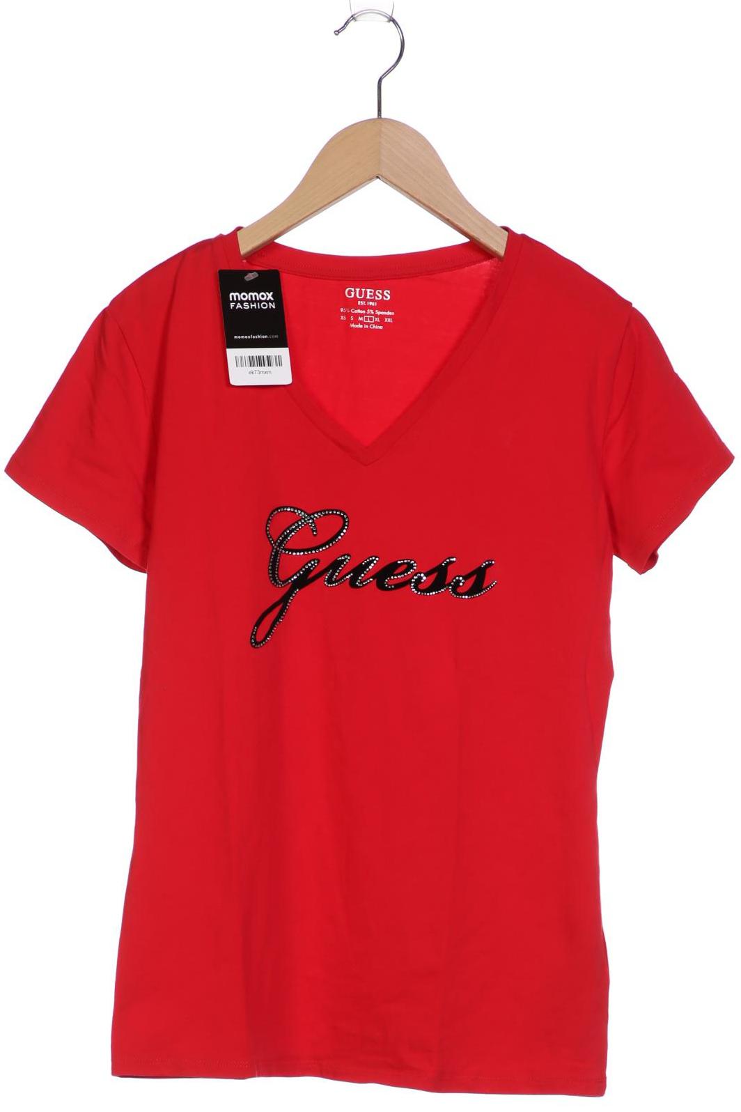 

Guess Damen T-Shirt, rot, Gr. 42