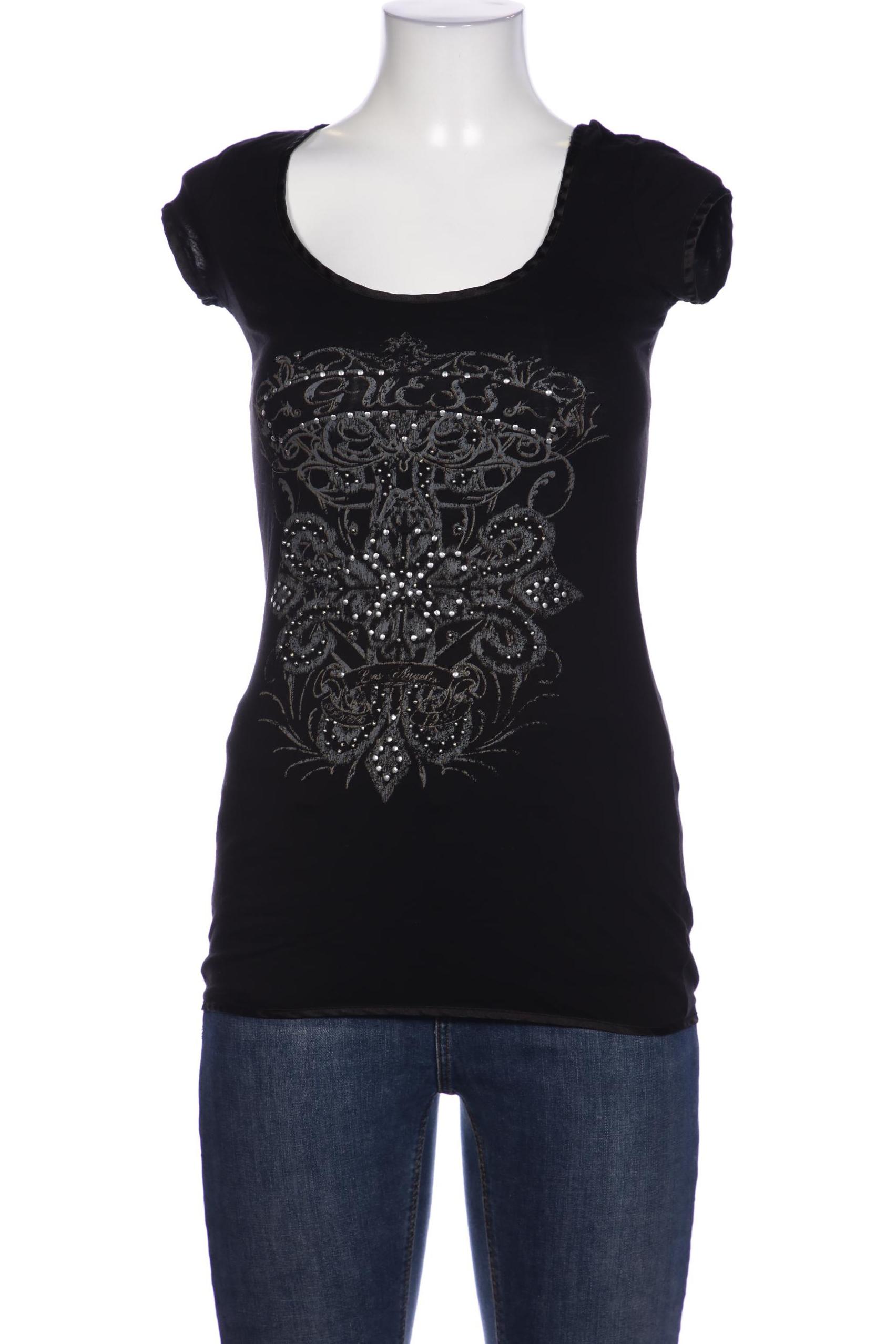 

GUESS Damen T-Shirt, schwarz